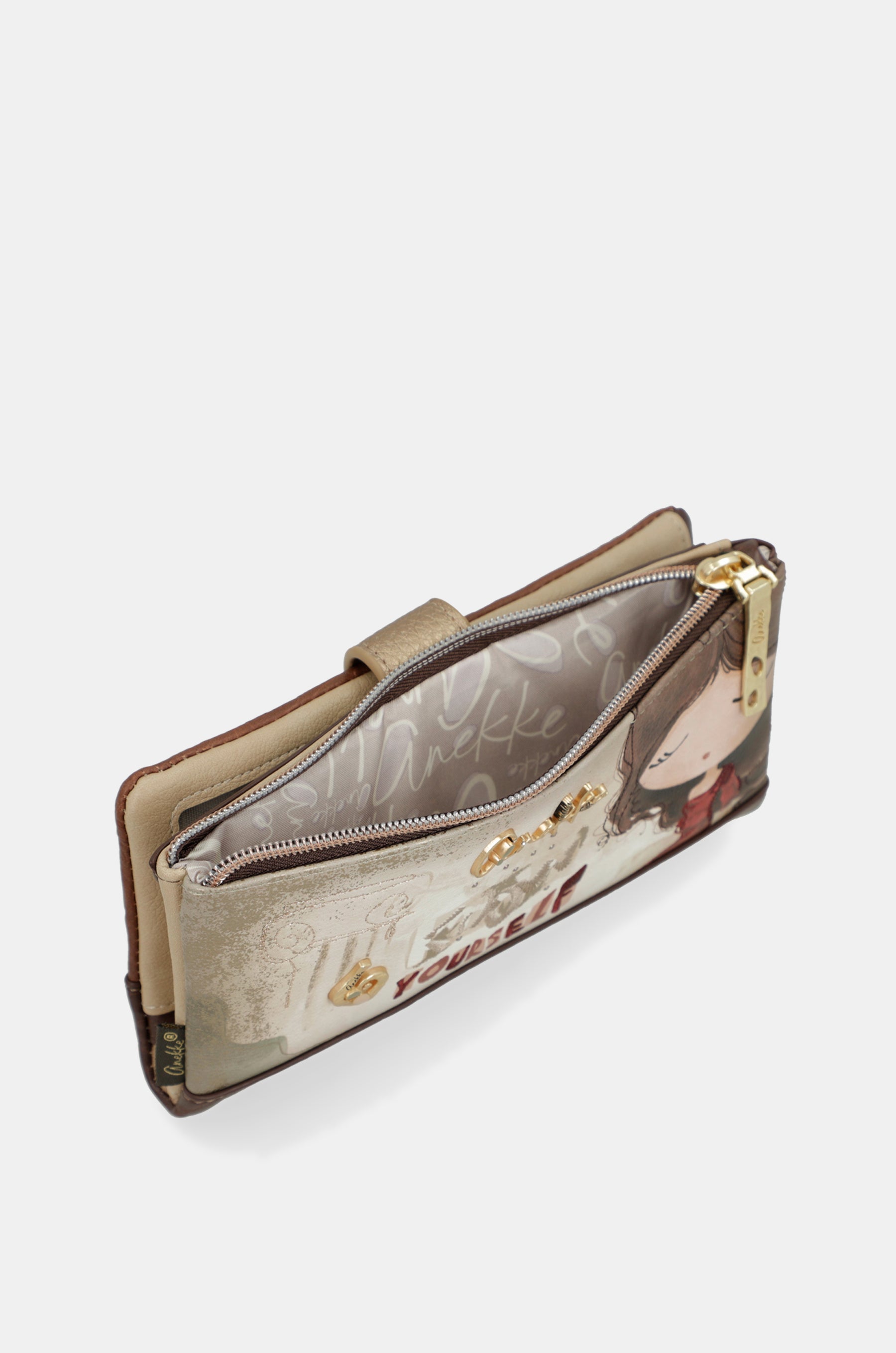 Monedero grande flexible RFID Muse