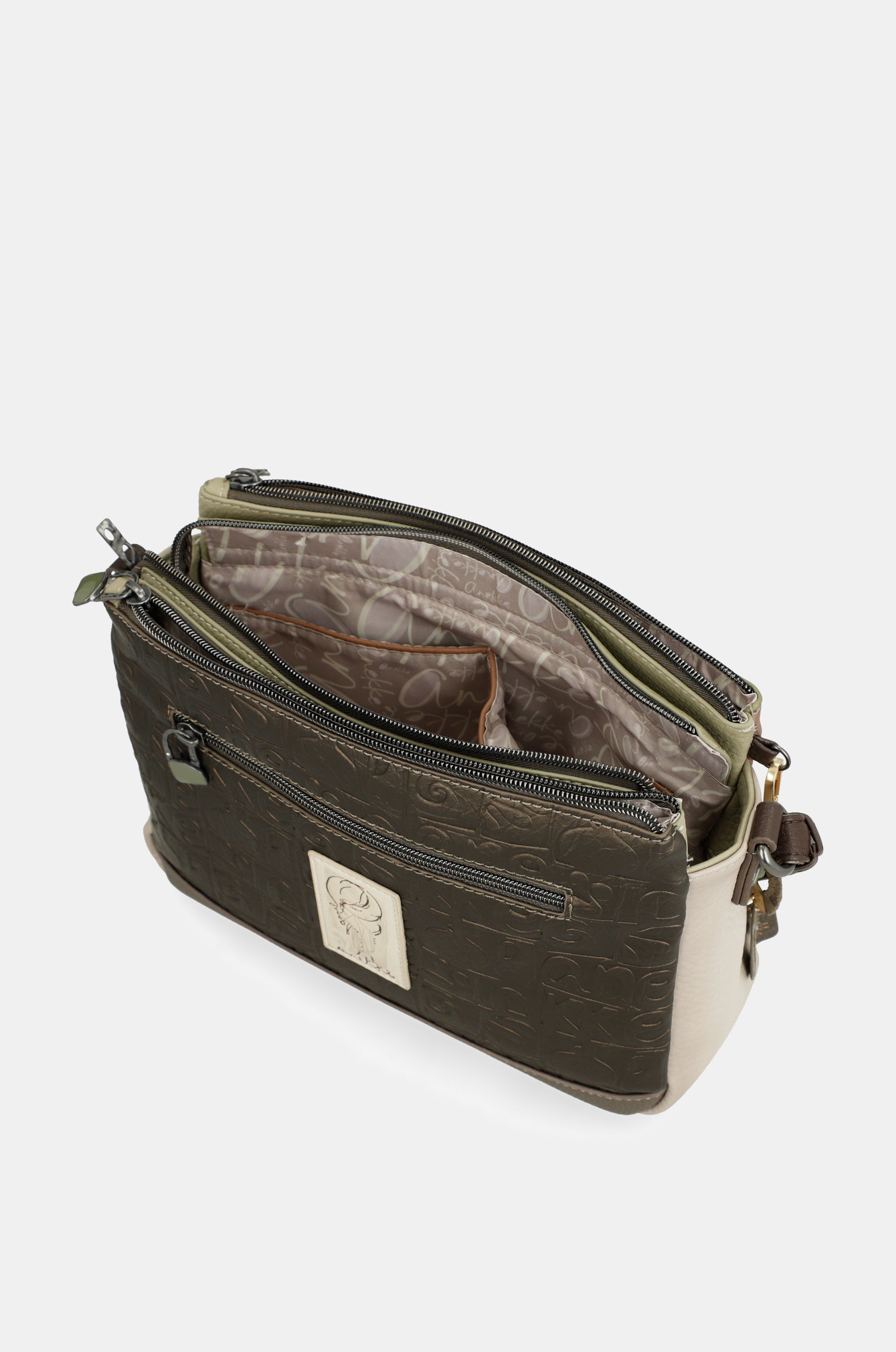 Bandolera estampada Amphora