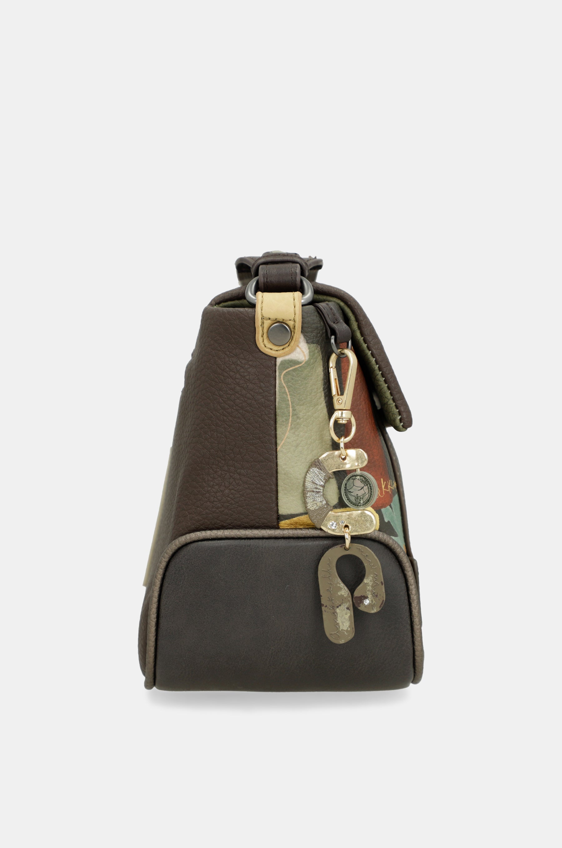 Bandolera con solapa estampada Amphora