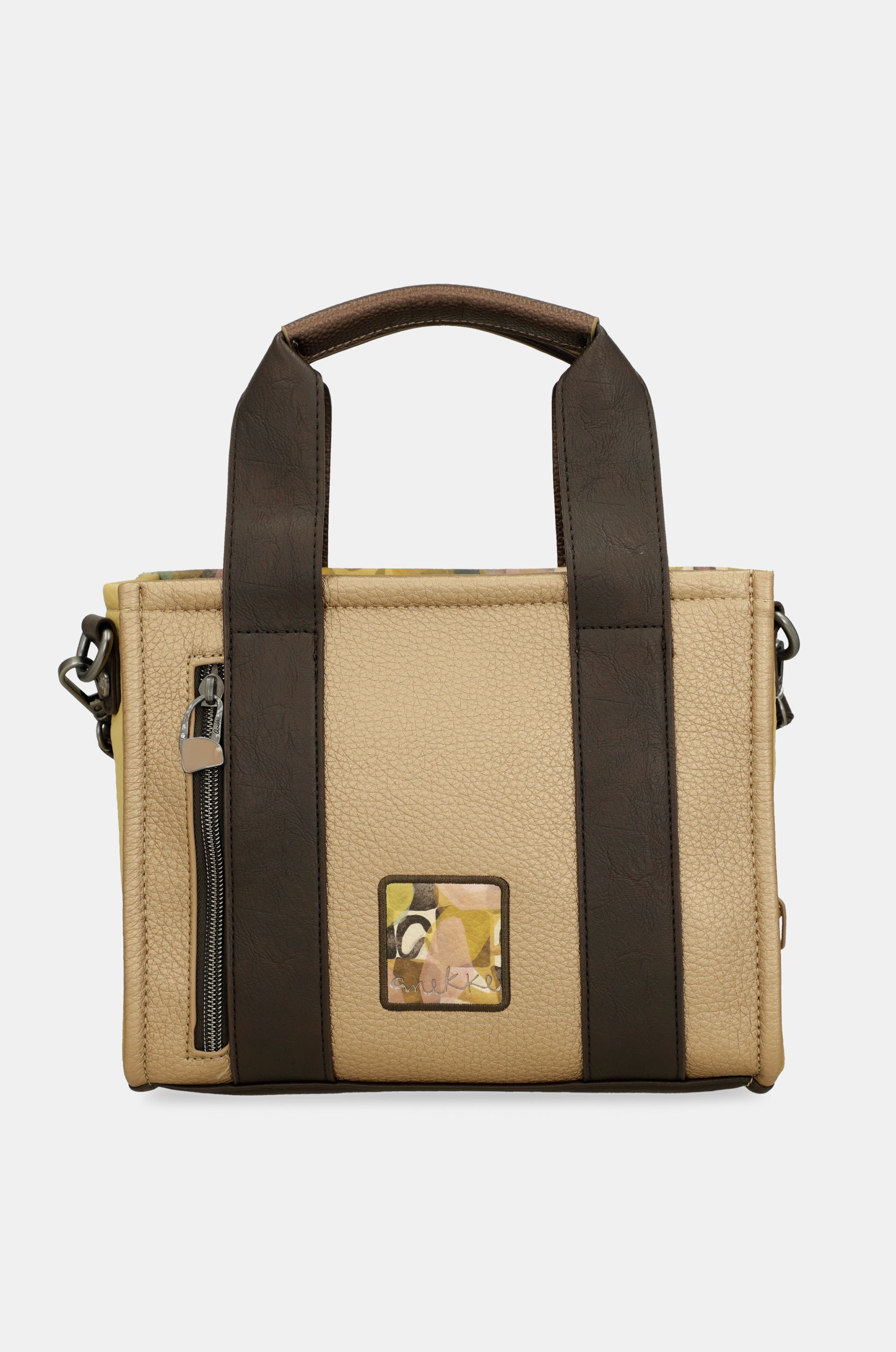 Bolso con dos asas y bandolera Bloom