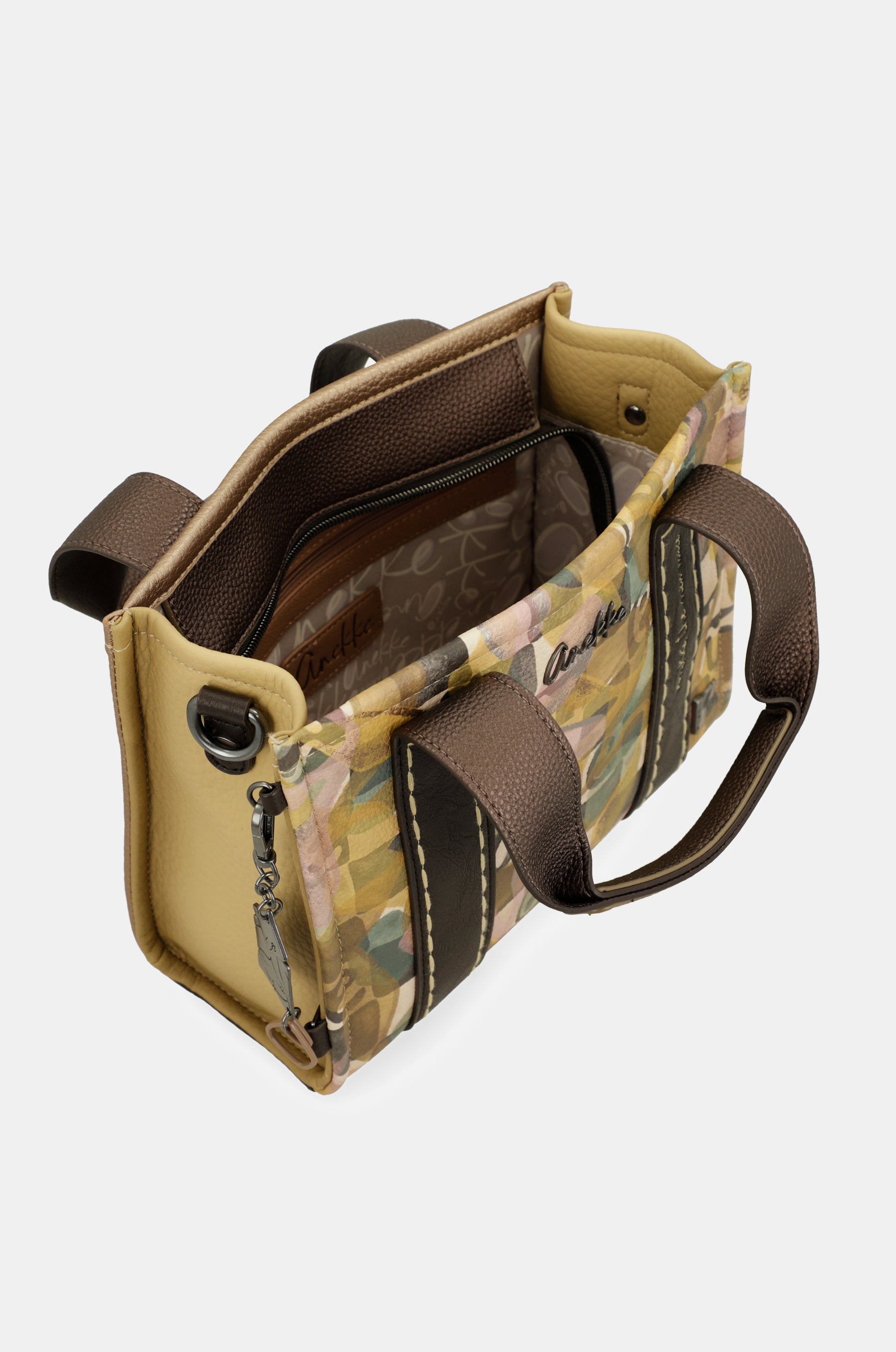 Bolso con dos asas y bandolera Bloom