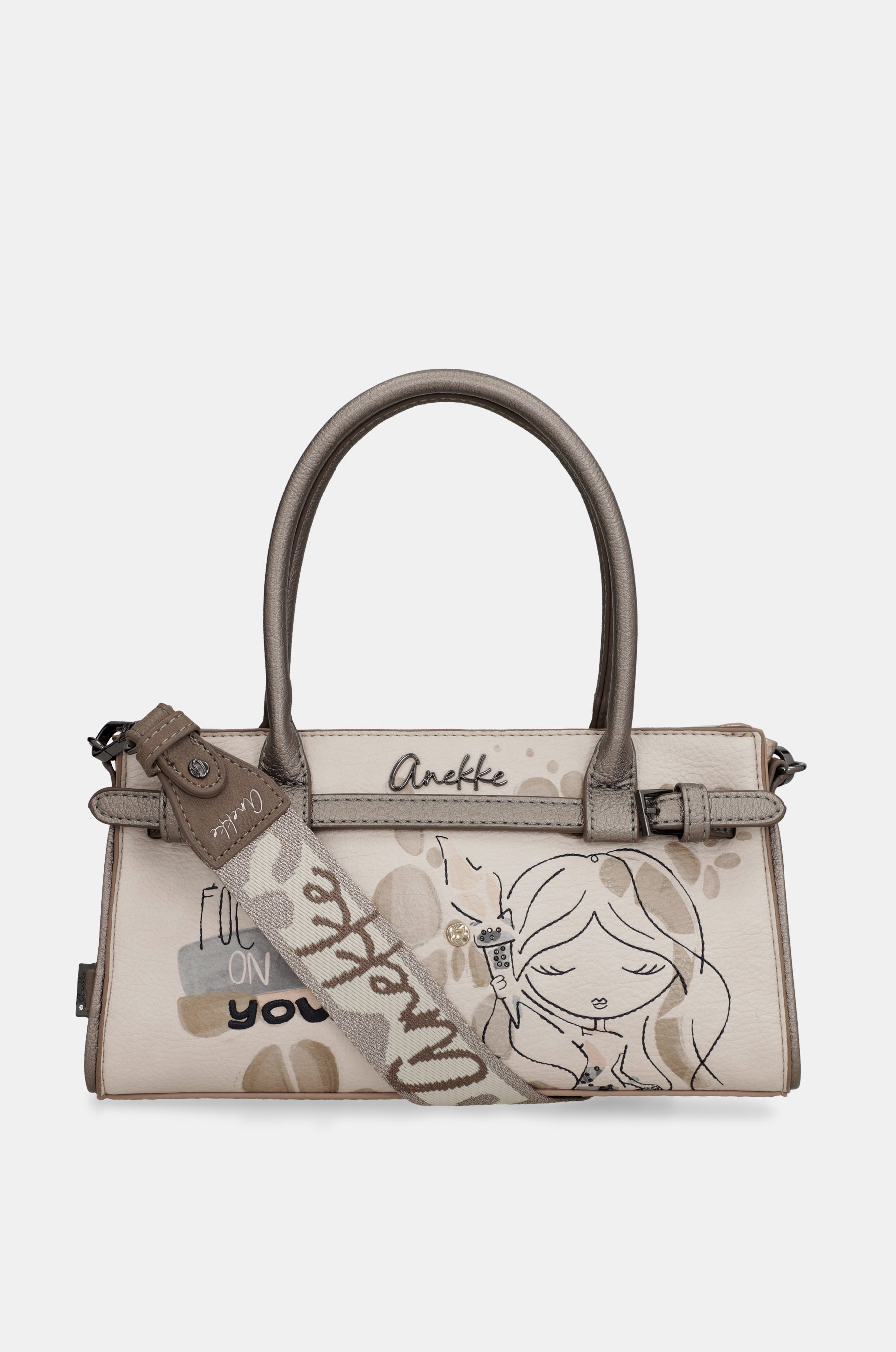 Bolso dos asas y bandolera Olympia