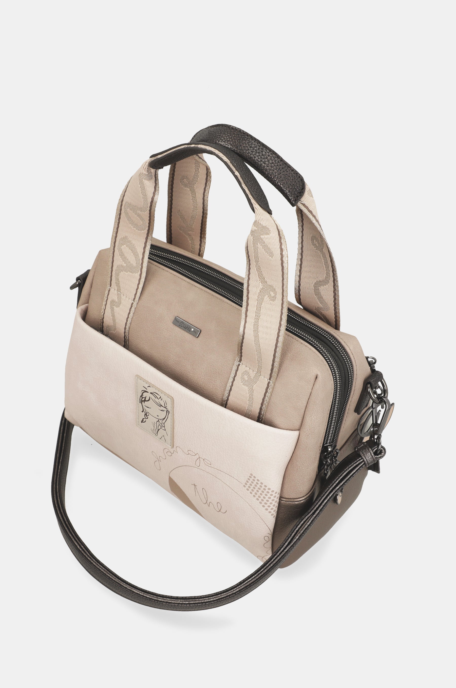 Bolso de asa corta pequeño Eikon