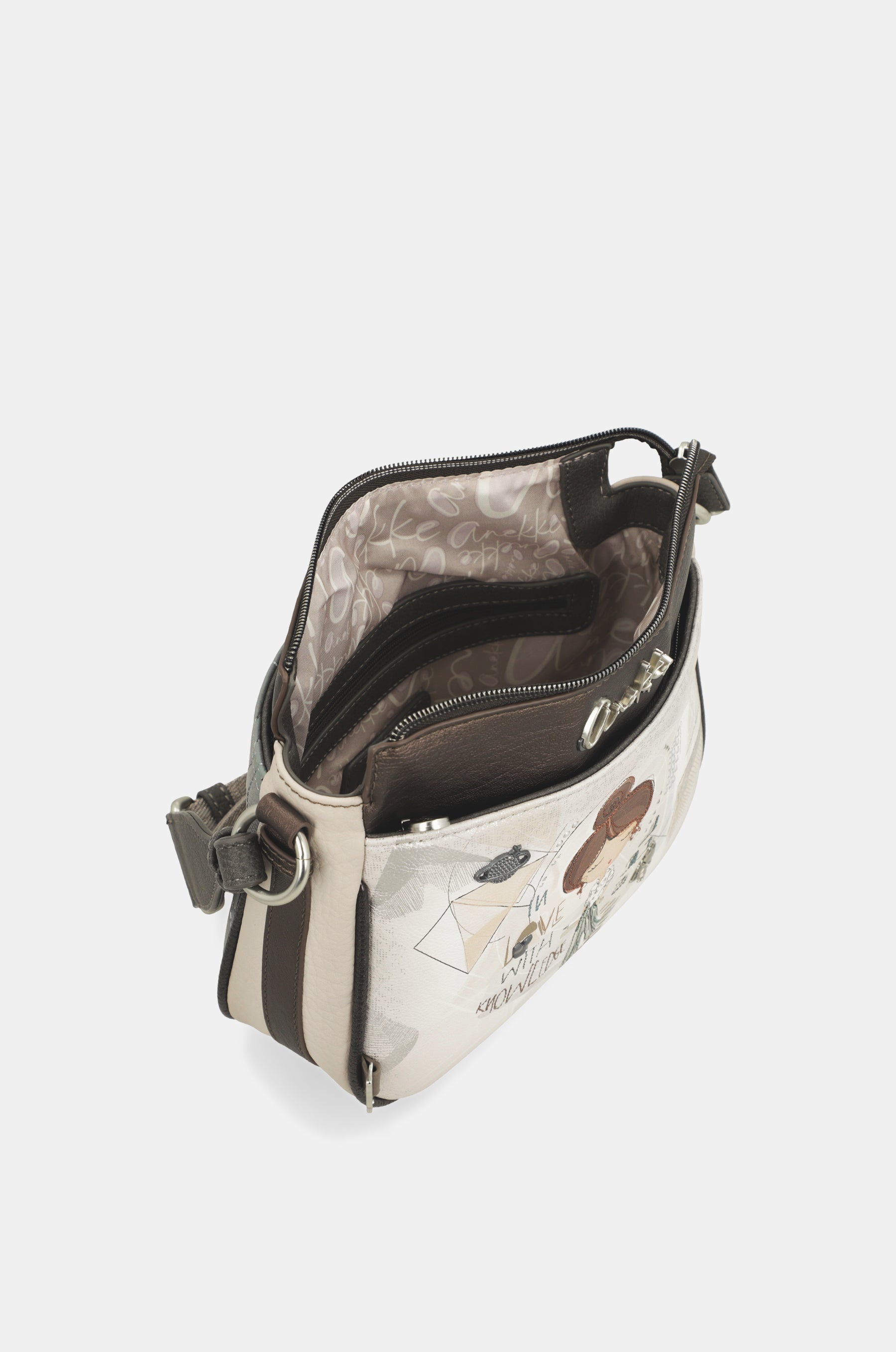 Bandolera estampada Sophia