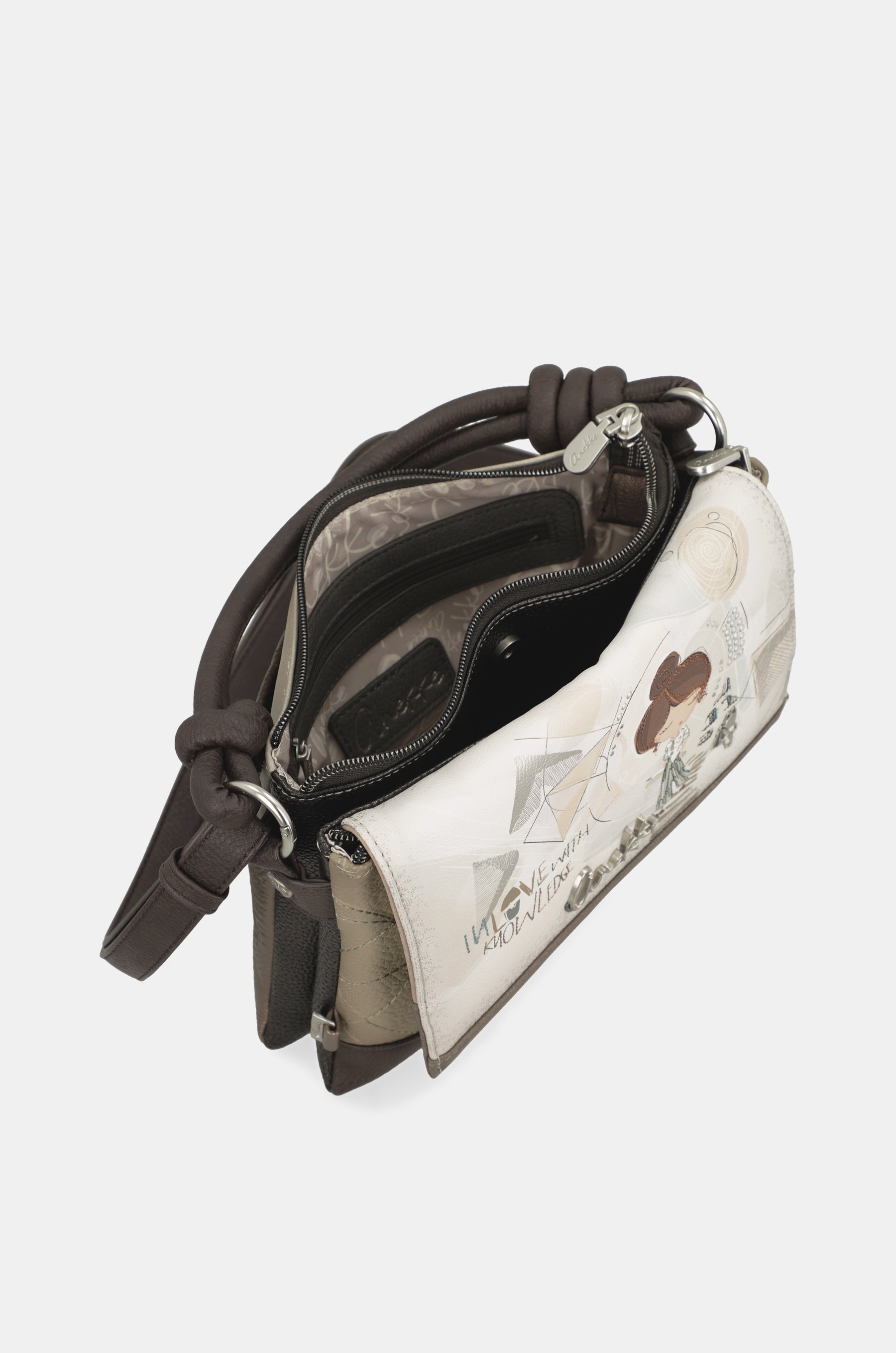 Bandolera con asa corta Sophia