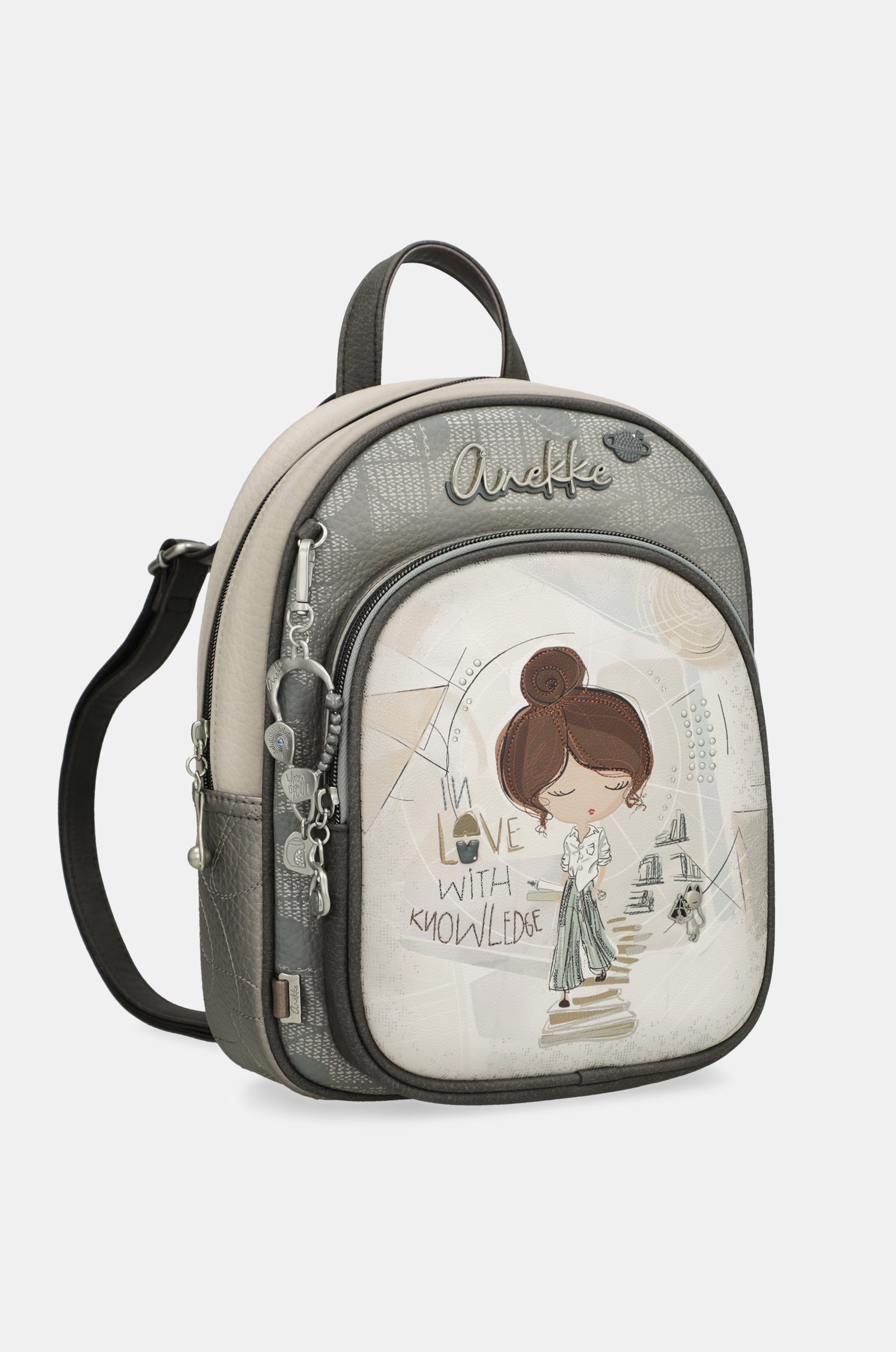 Mochila con bolsillo frontal Sophia