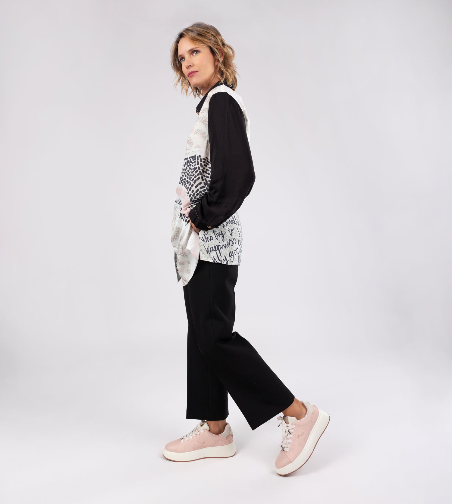 Deportivos Peace & Love rosa