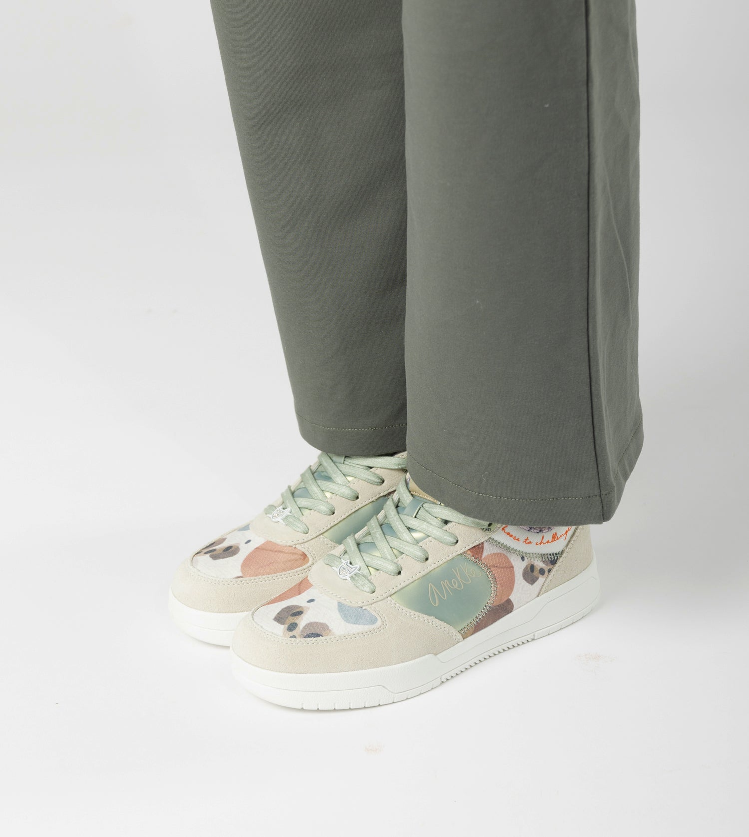 Deportivos retro verde