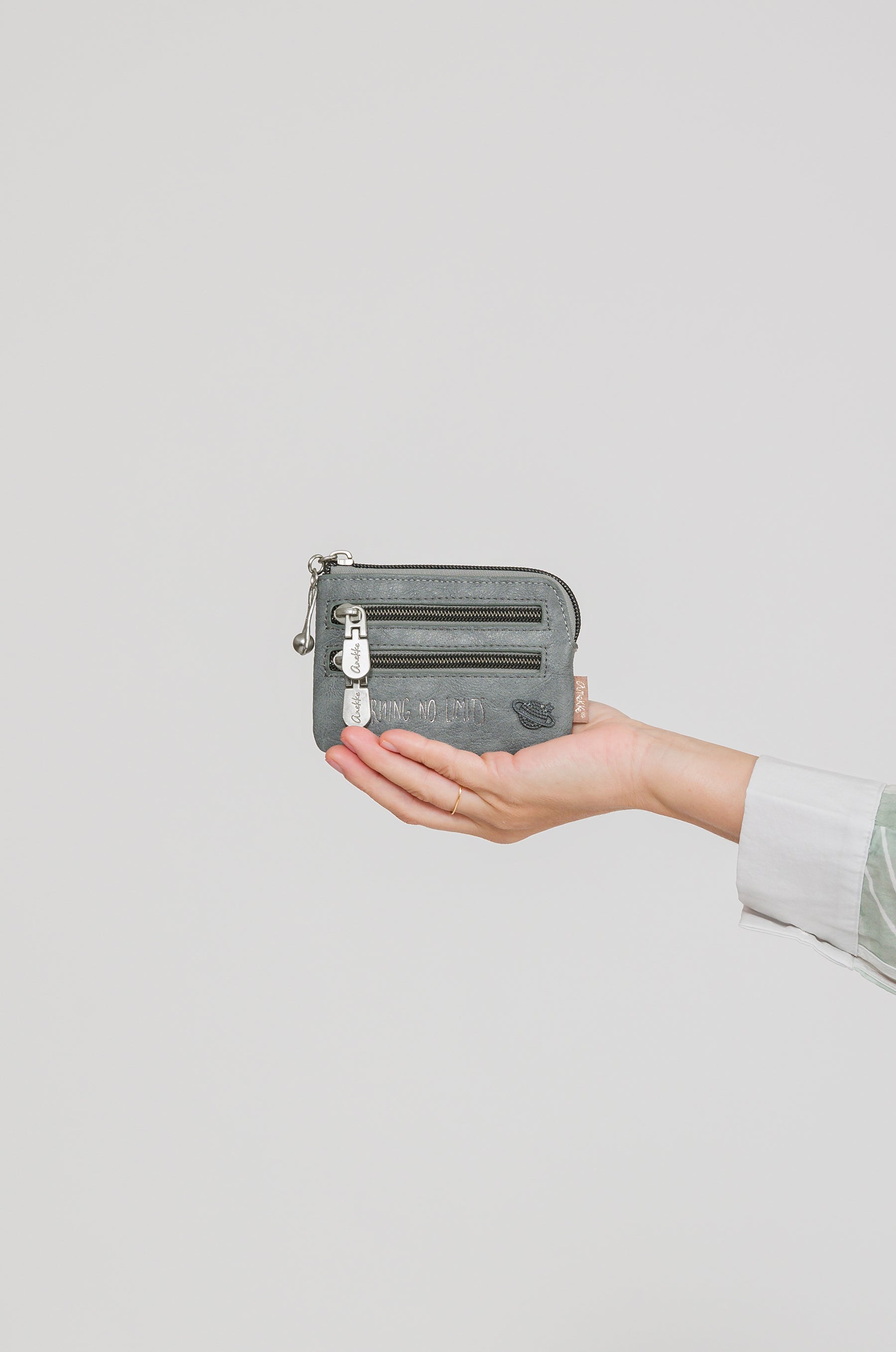 Monedero triple compartimento Sophia