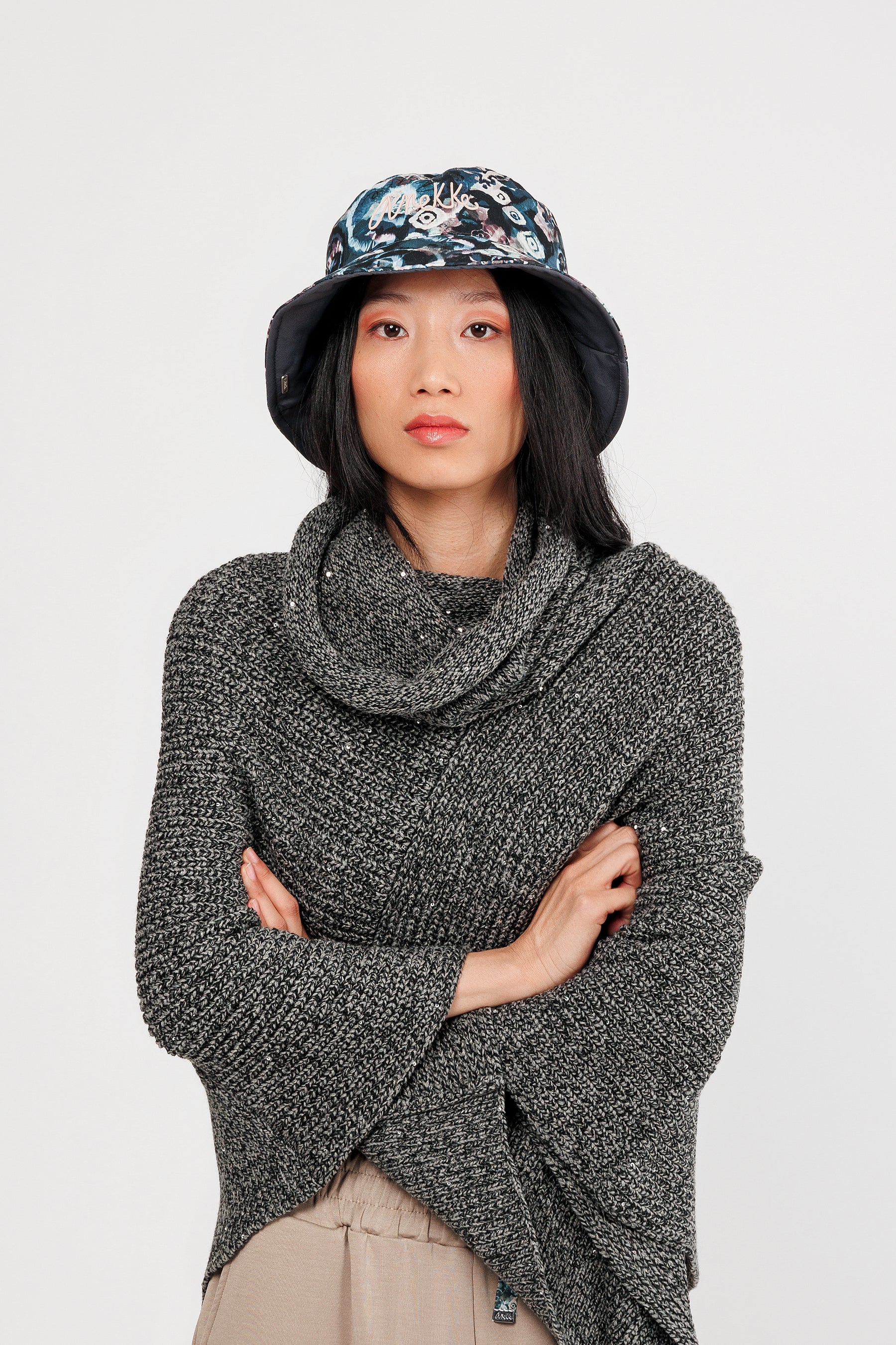 Gorro pescador reversible Real