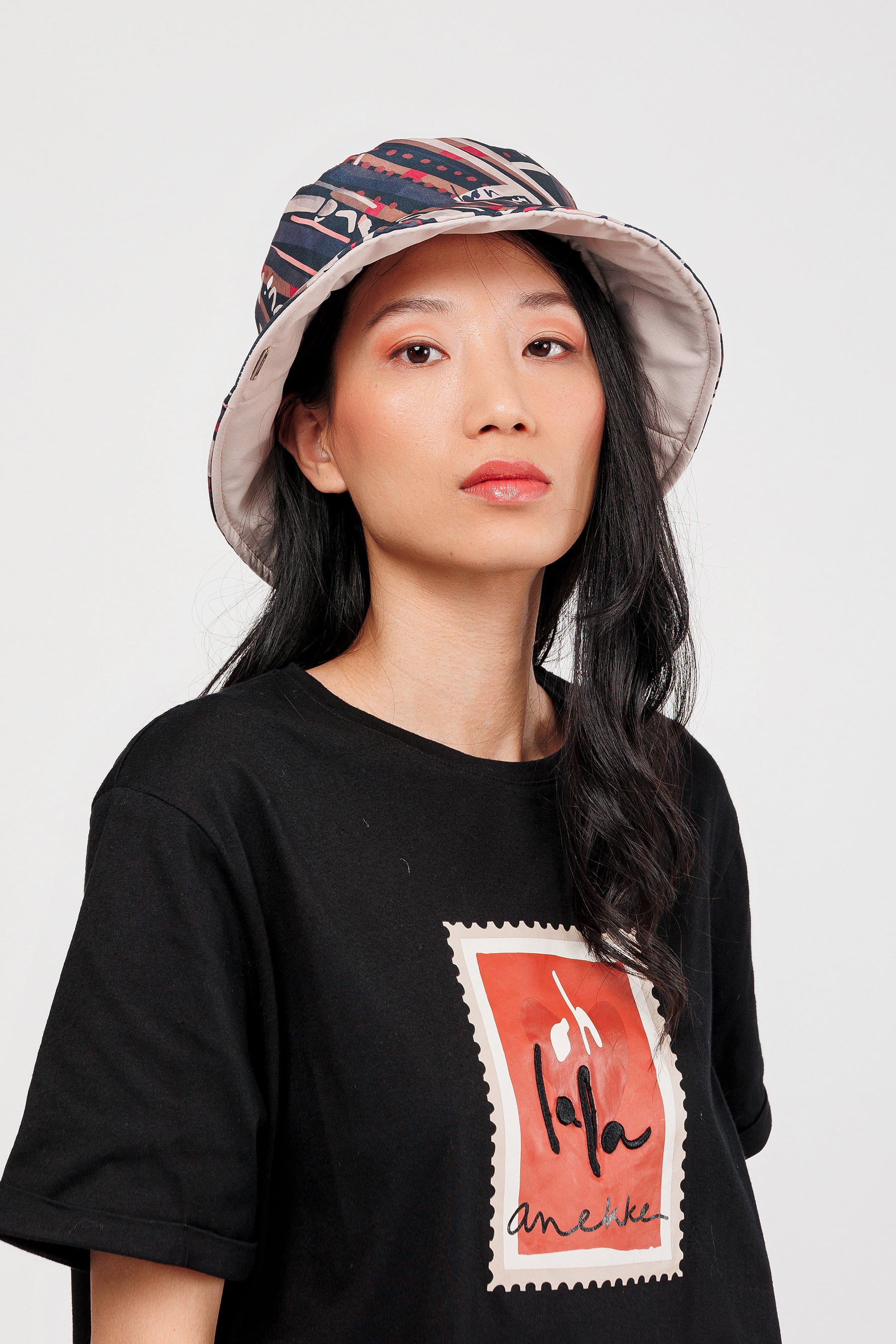 Gorro pescador reversible Mademoiselle