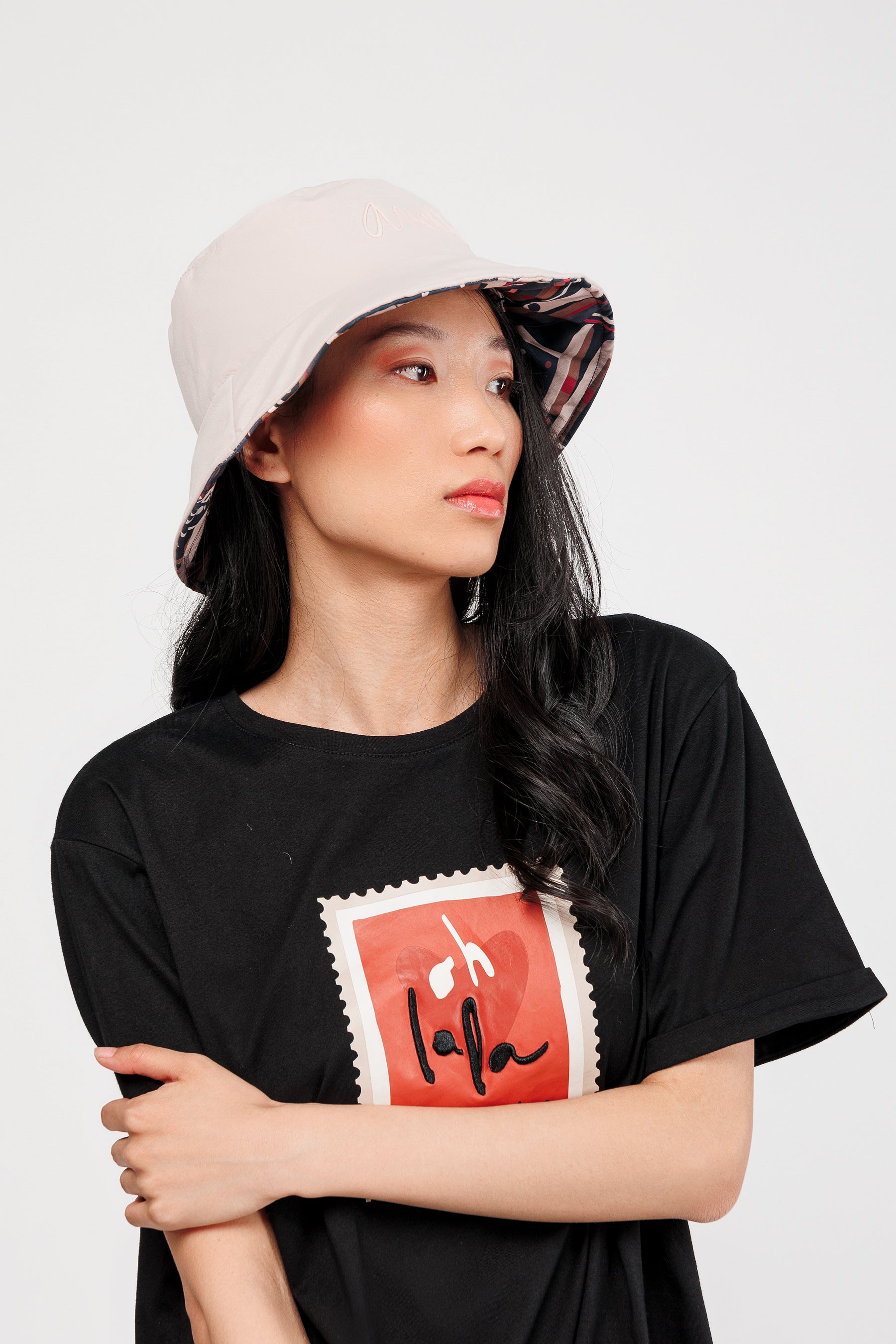 Gorro pescador reversible Mademoiselle
