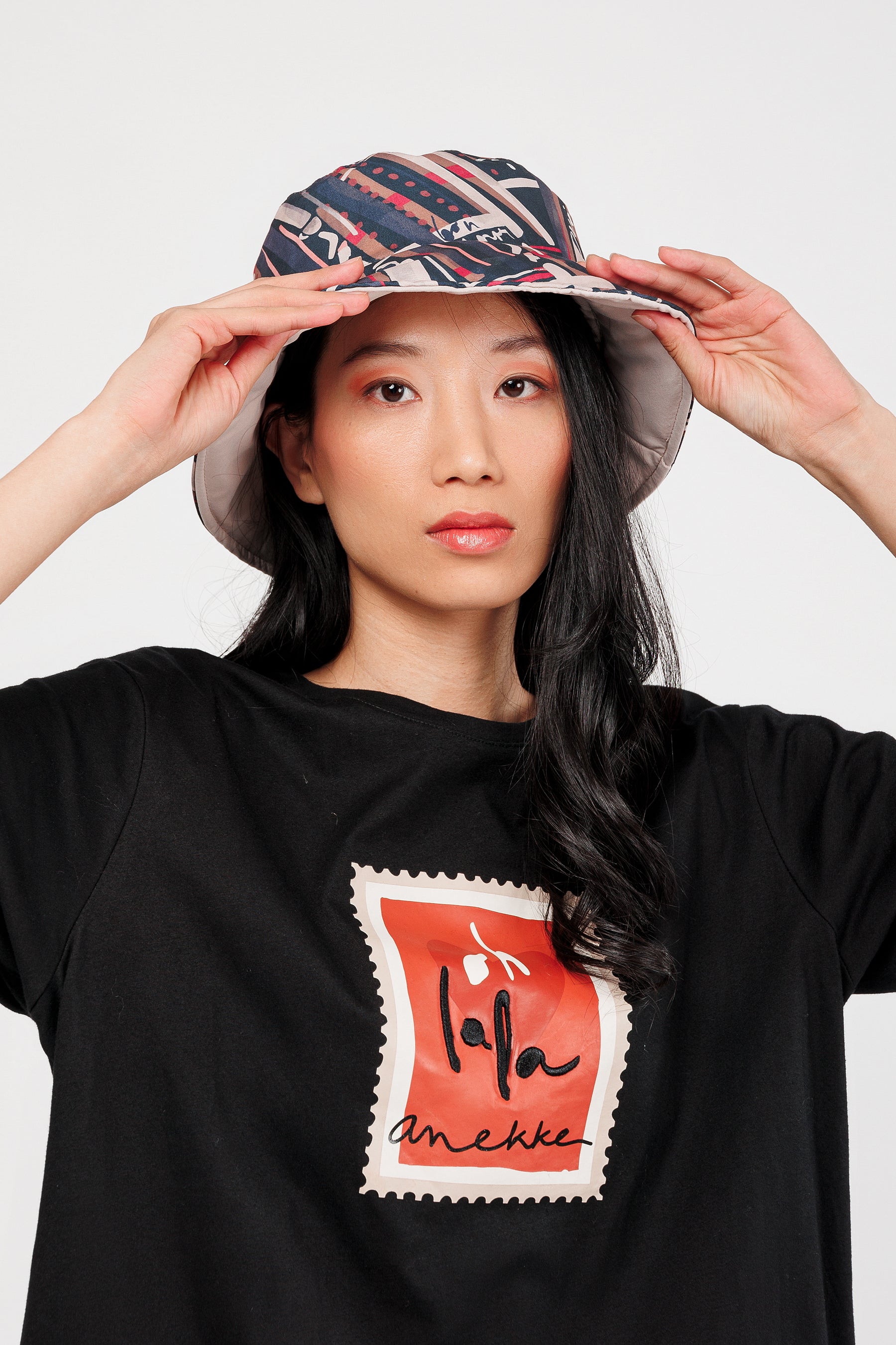 Gorro pescador reversible Mademoiselle