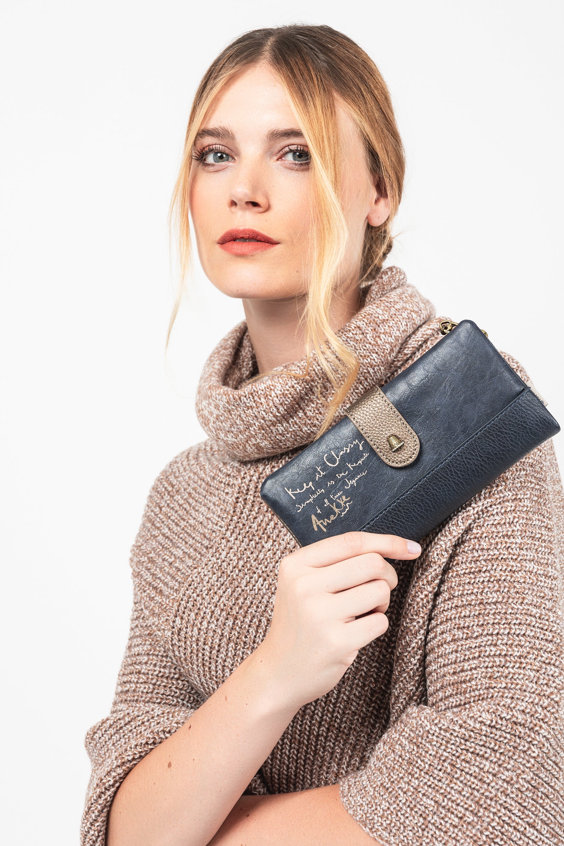 Billetero grande flexible RFID Studio