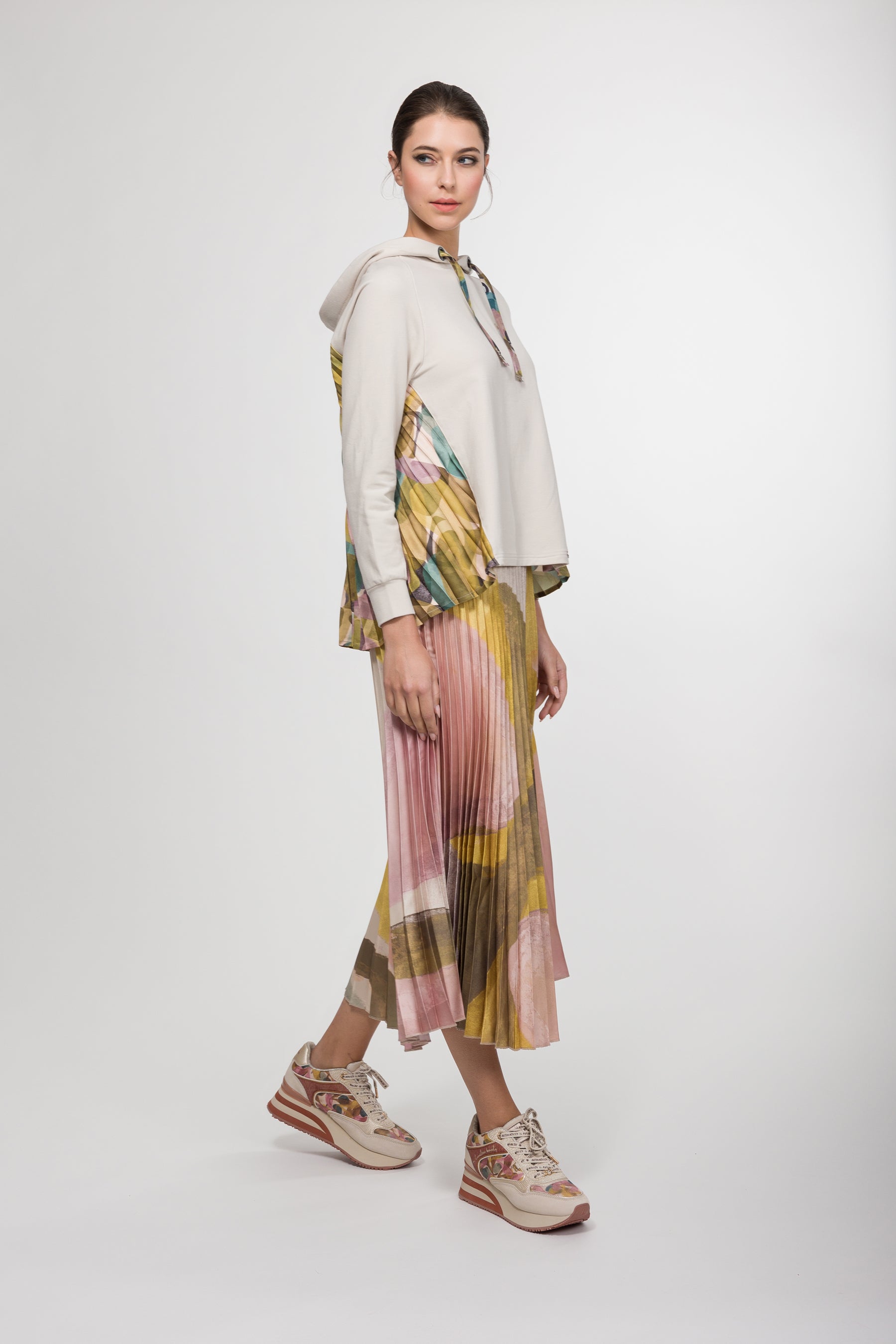 Deportivos rosa y beige Bloom