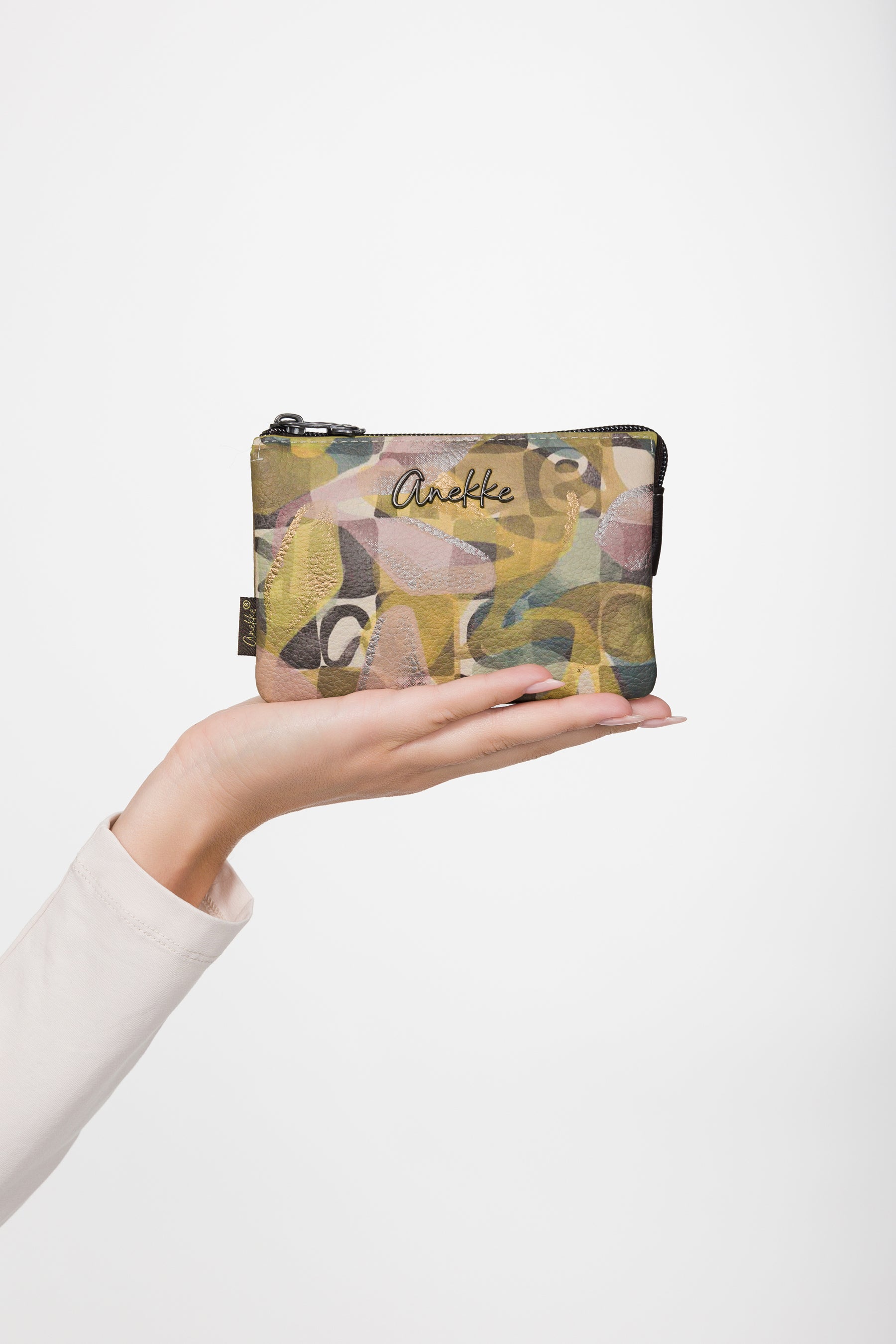 Monedero triple compartimento Bloom