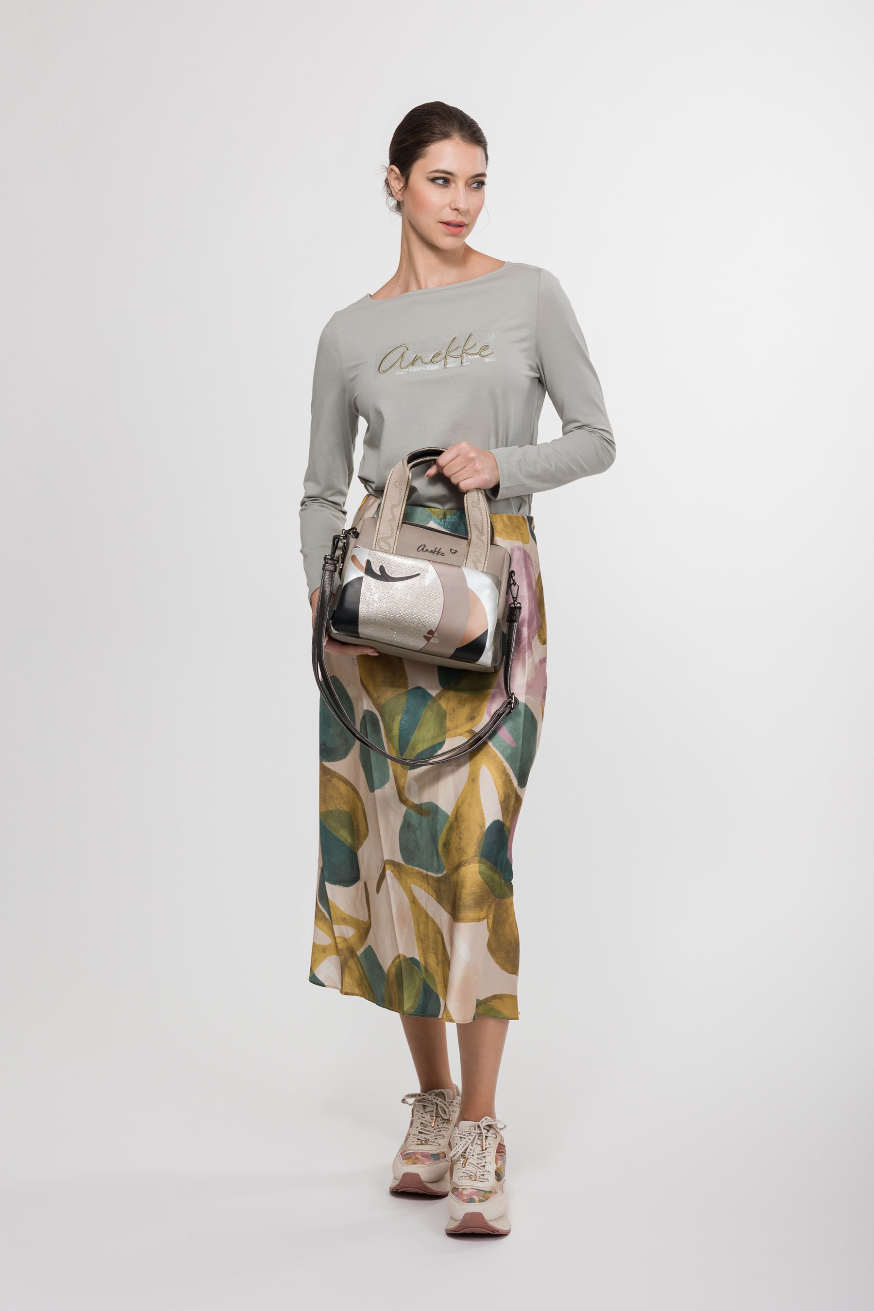 Bolso de asa corta pequeño Eikon