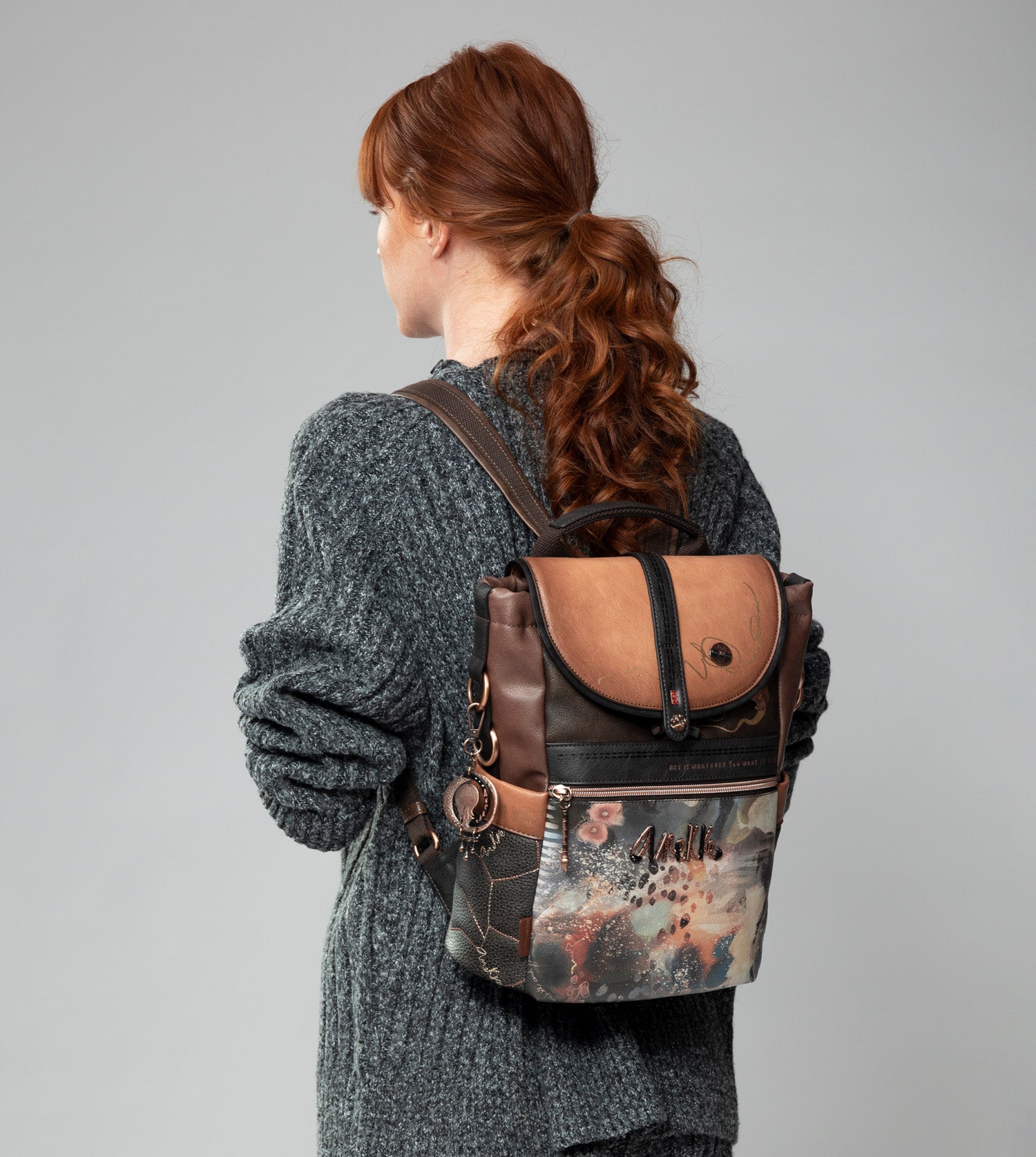 Mochila con solapa Shōen Brush