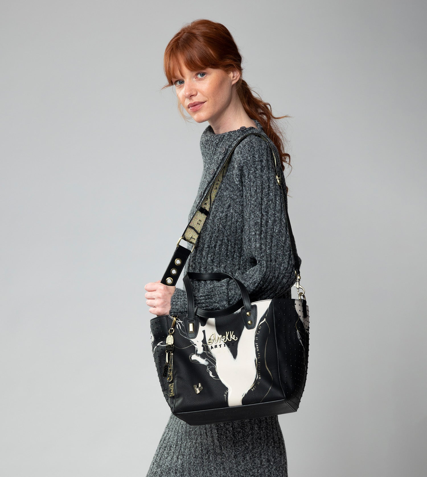 Shopper grande negra Nature Shodō