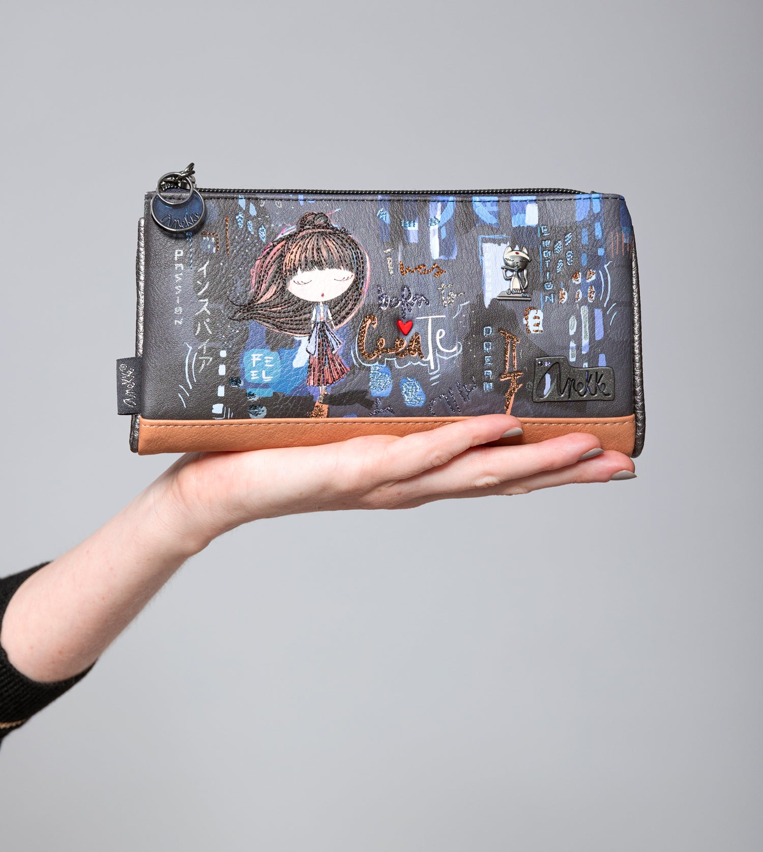 Billetero grande RFID flexible Contemporary