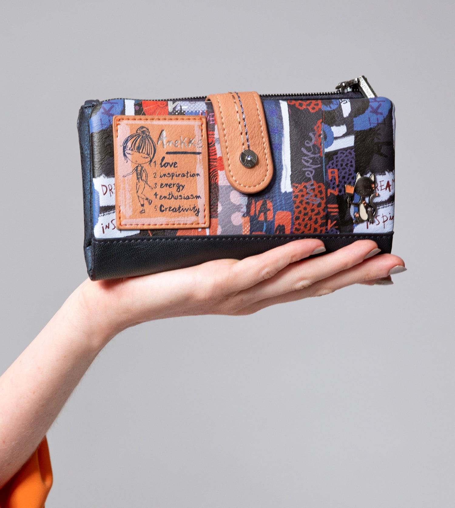 Billetero grande flexible RFID Nagare