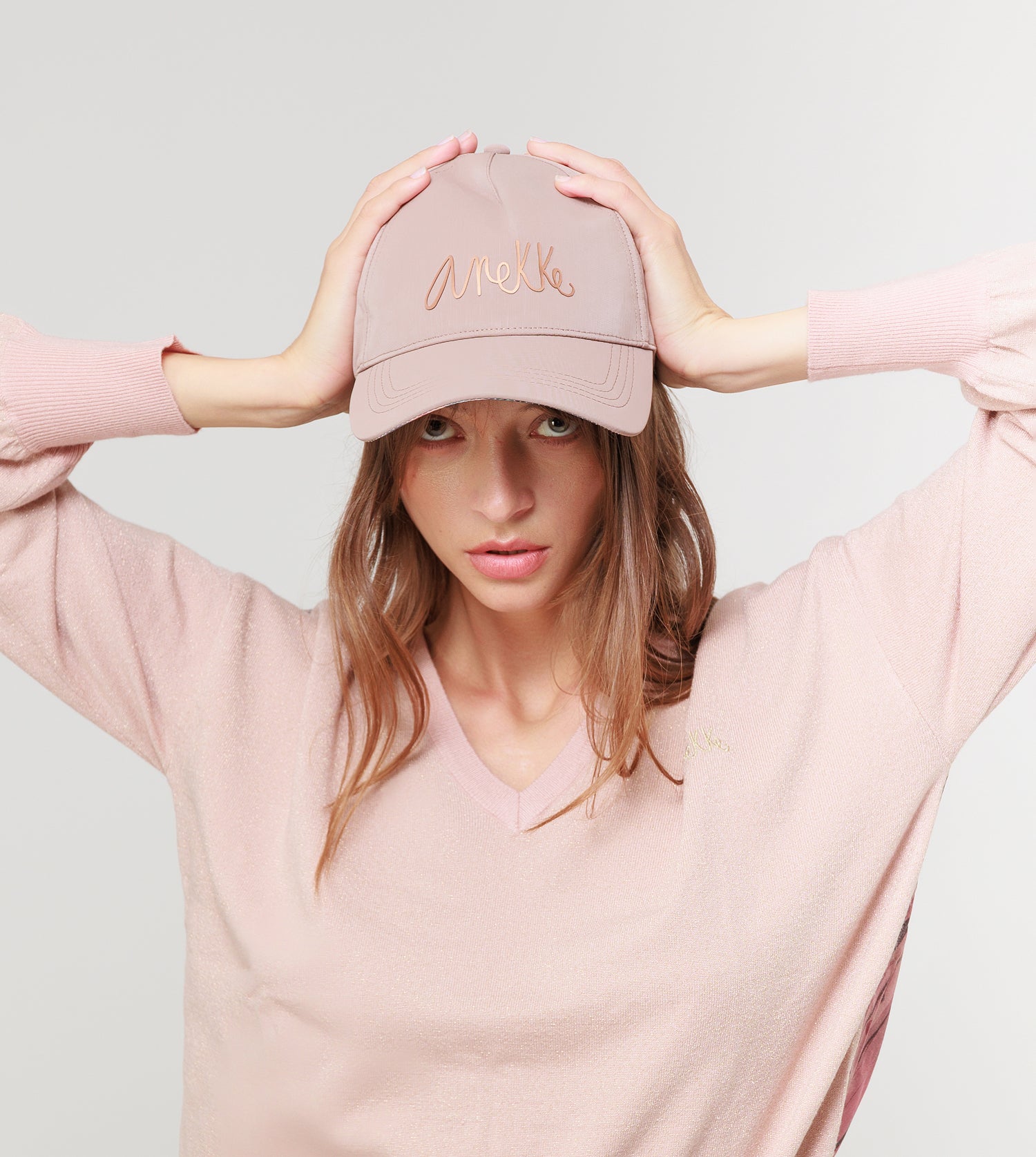 Gorra rosa