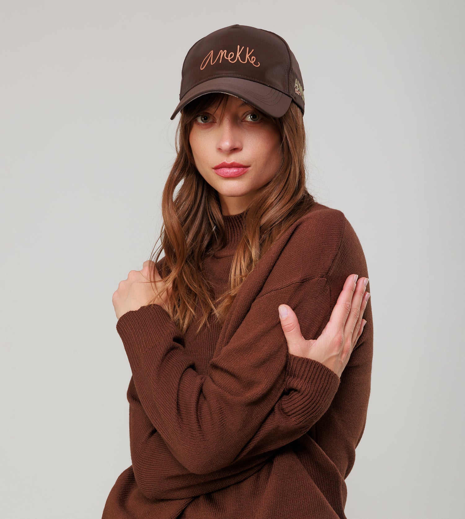 Gorra marrón