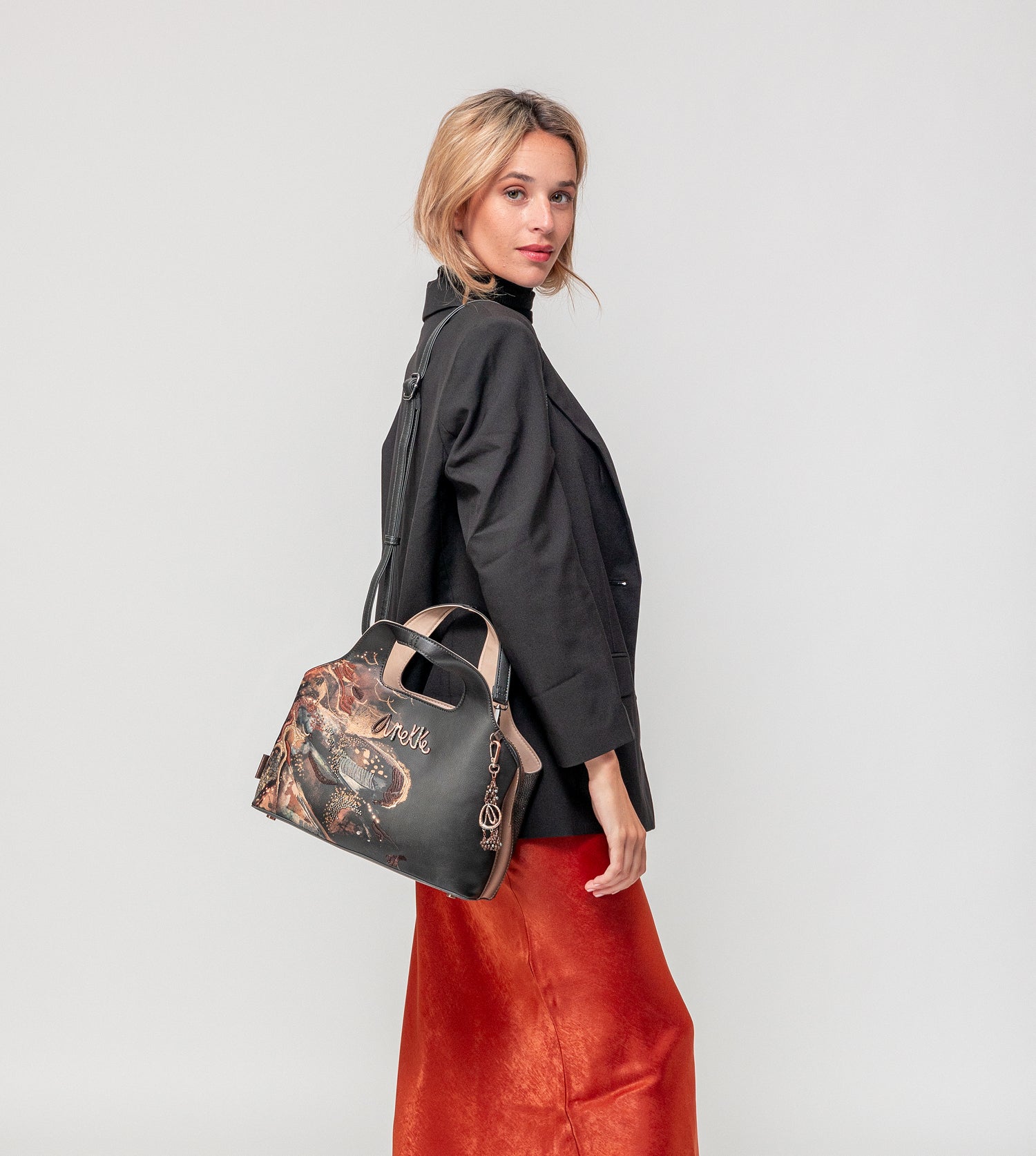Bolso asa corta Wings
