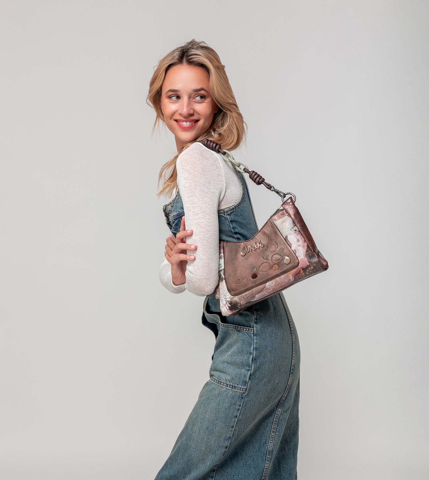 Bolso de hombro 2 asas Outer