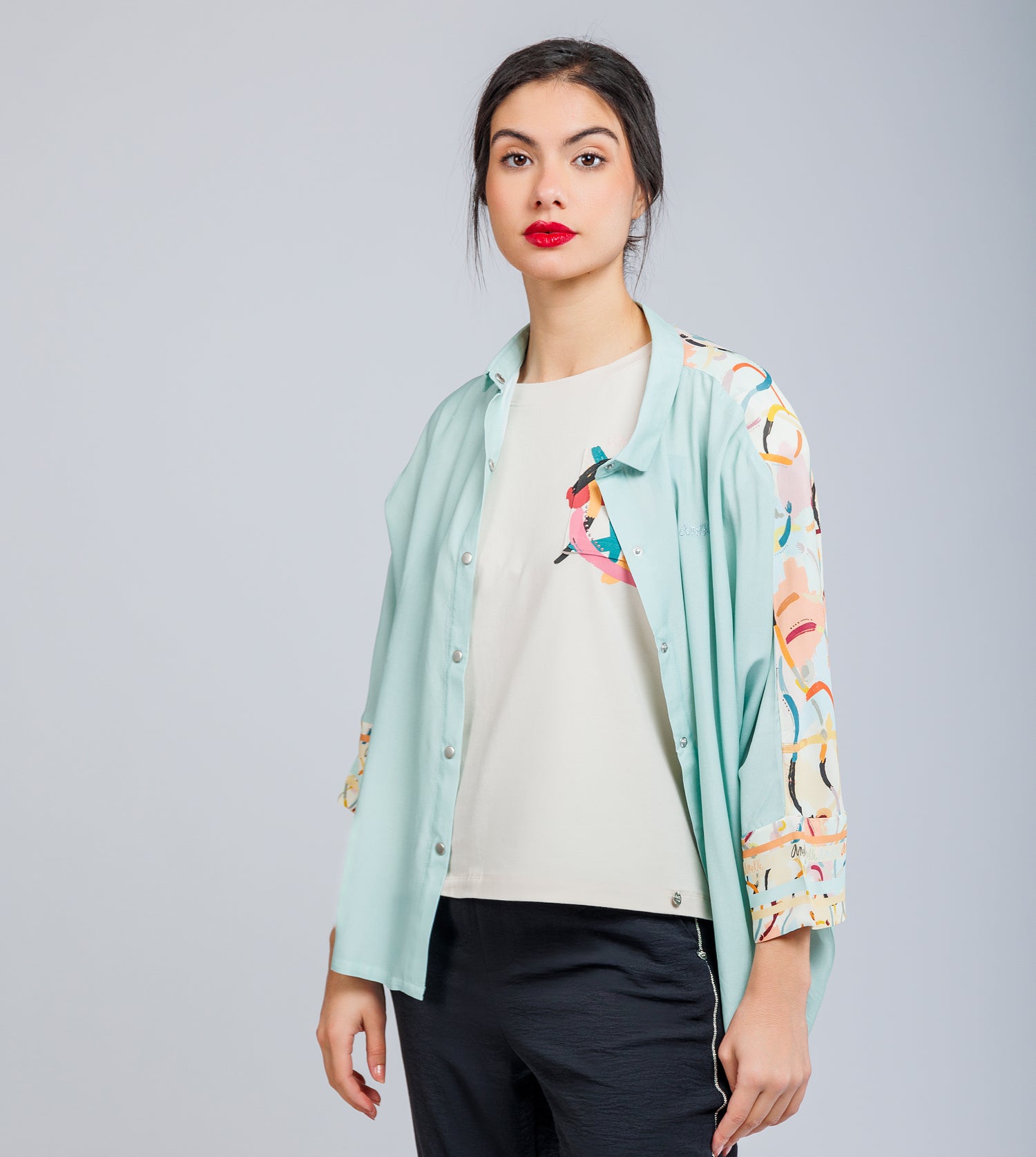Camisa estampada Smart