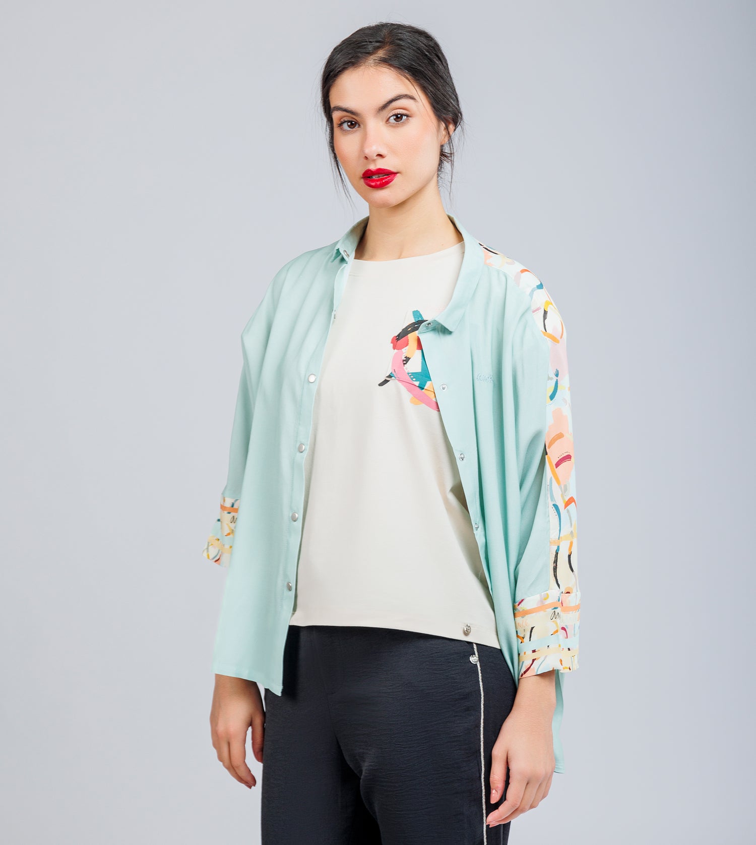 Camisa estampada Smart