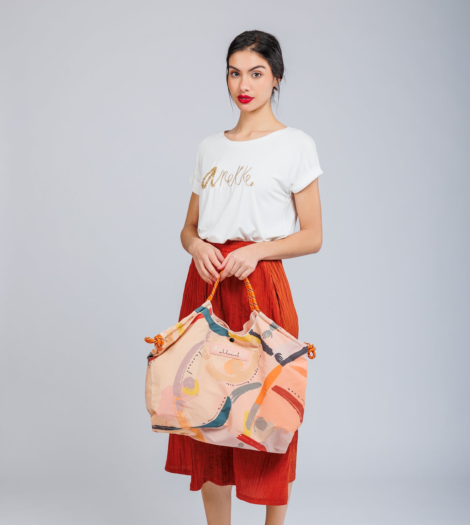 Bolso de playa estampado Smart