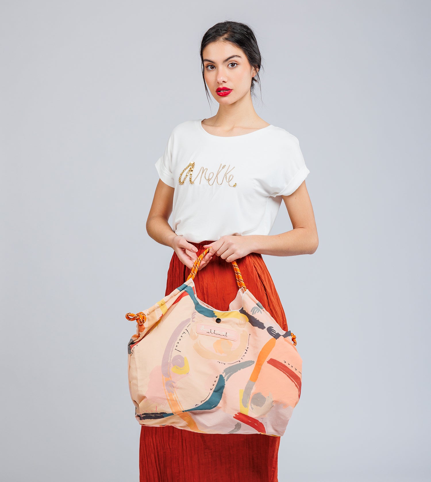 Bolso de playa estampado Smart