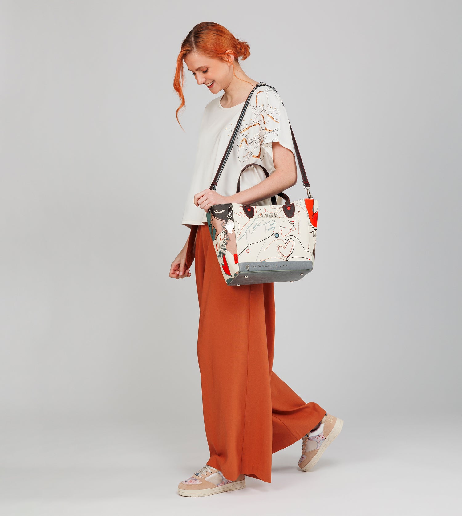 Bolso shopper negro Ole