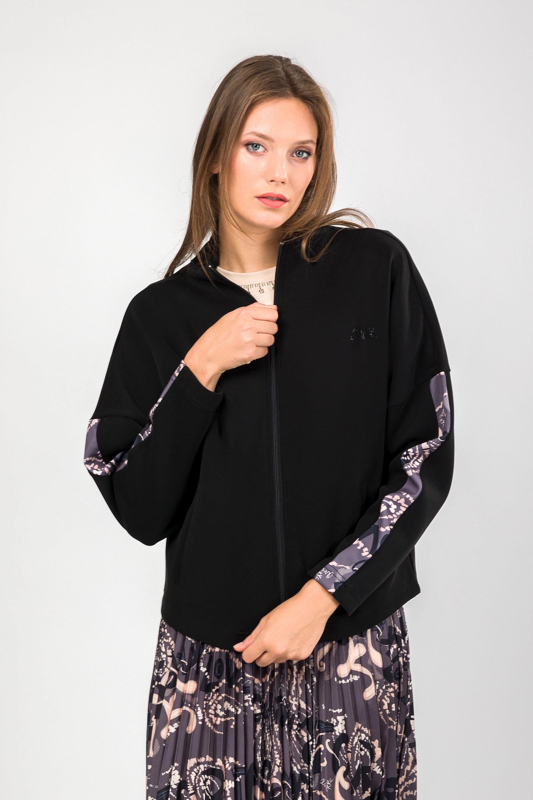 Sudadera negra Real