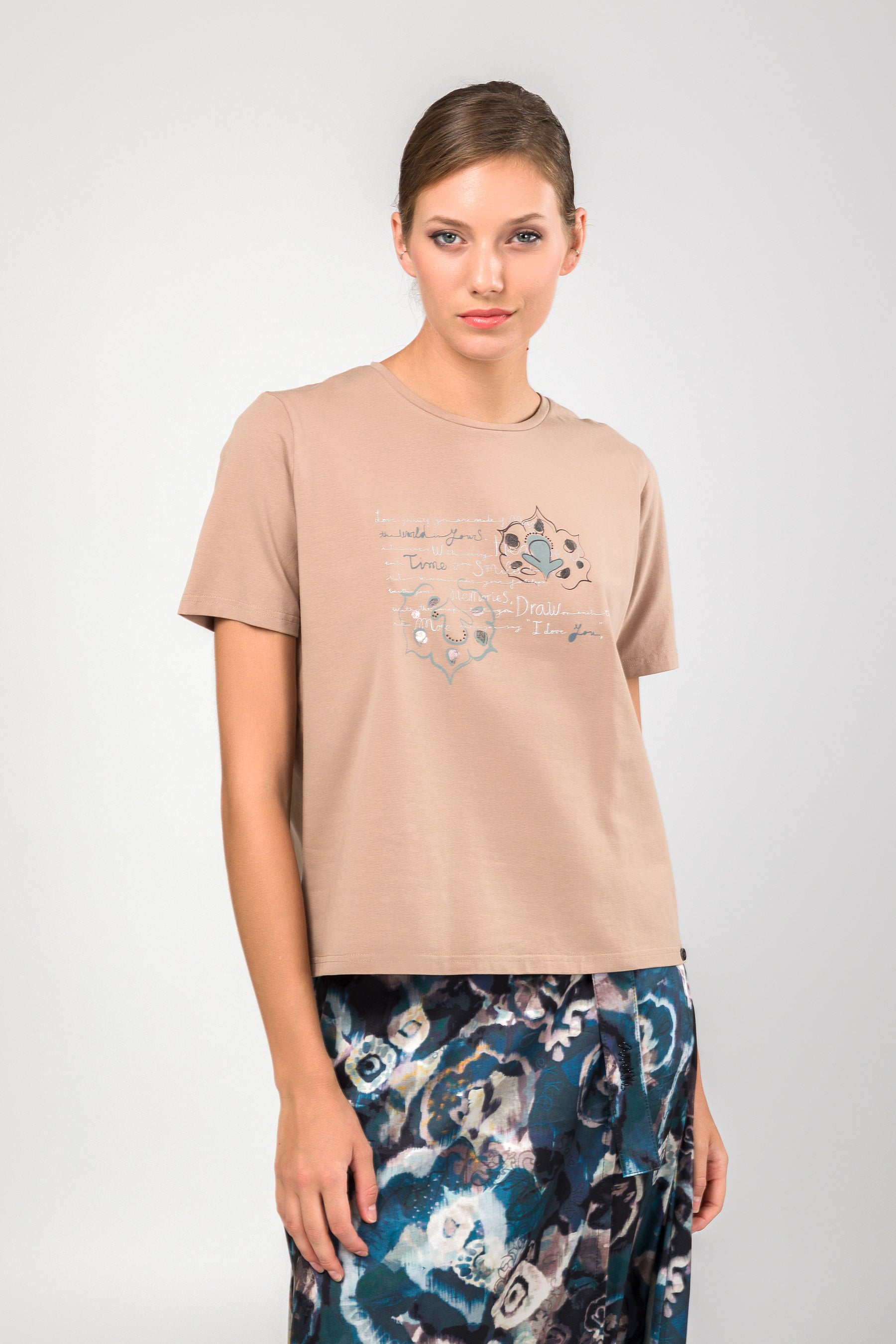 Camiseta manga corta topo