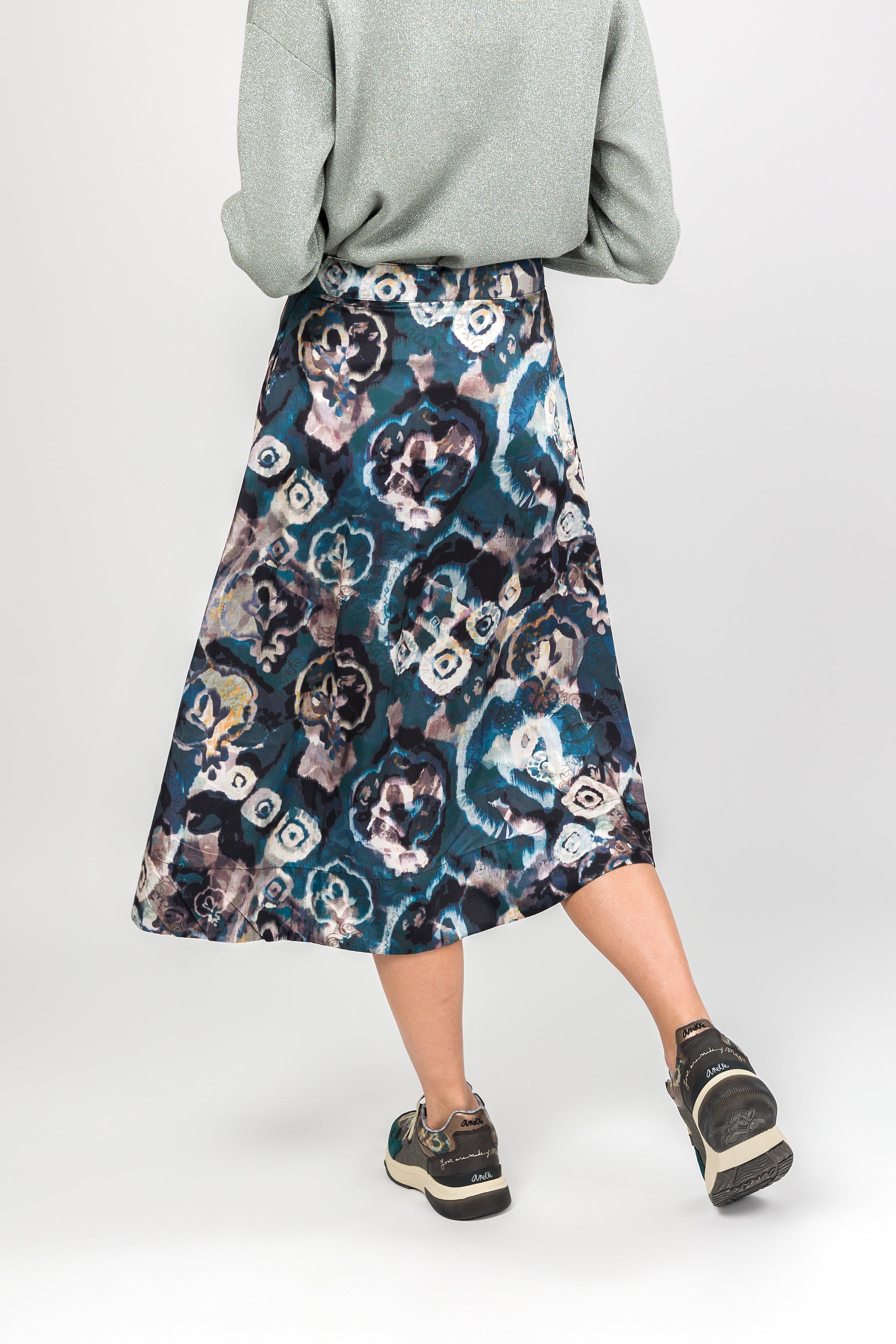 Falda estampada Real