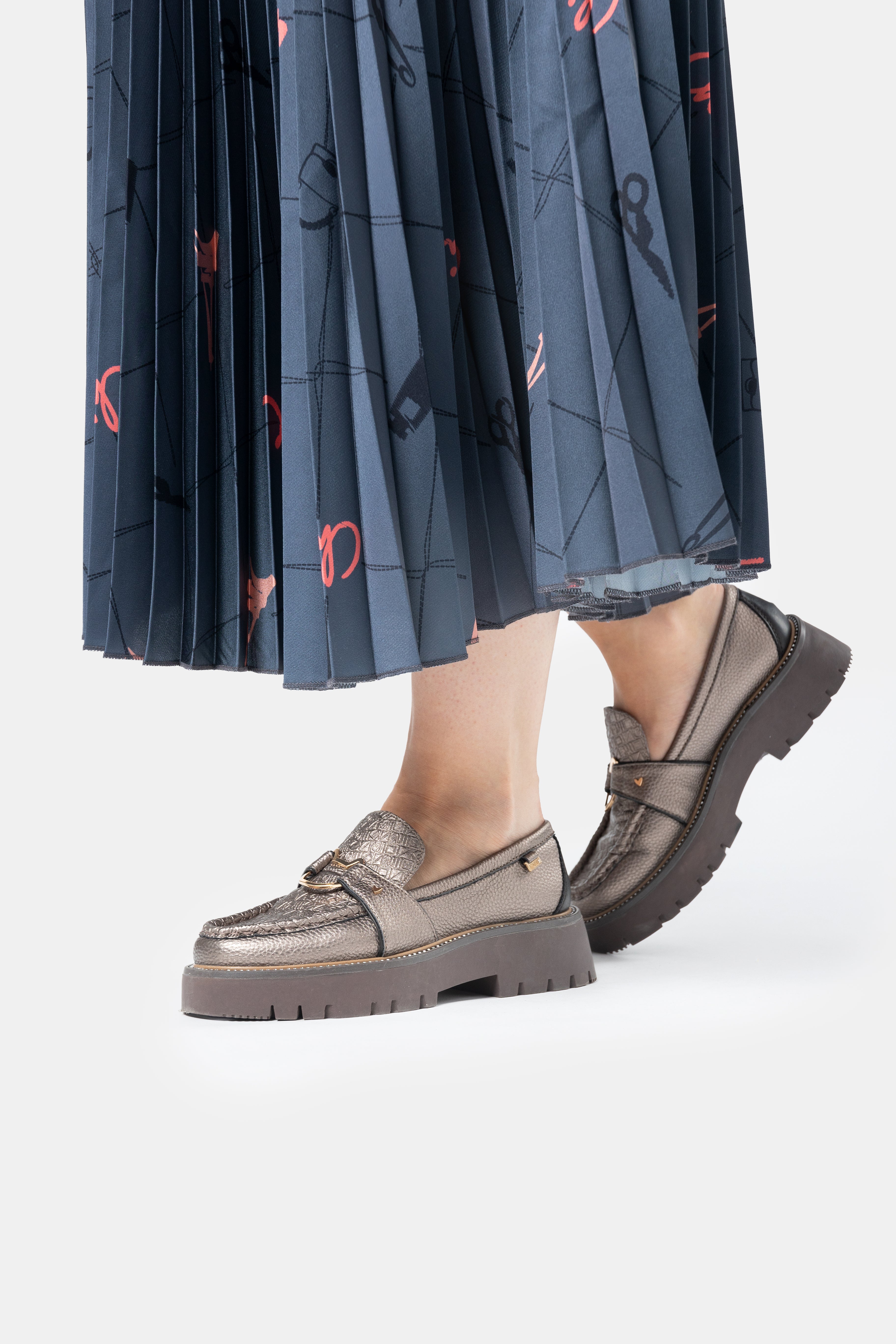Mocasines Towanda dorados
