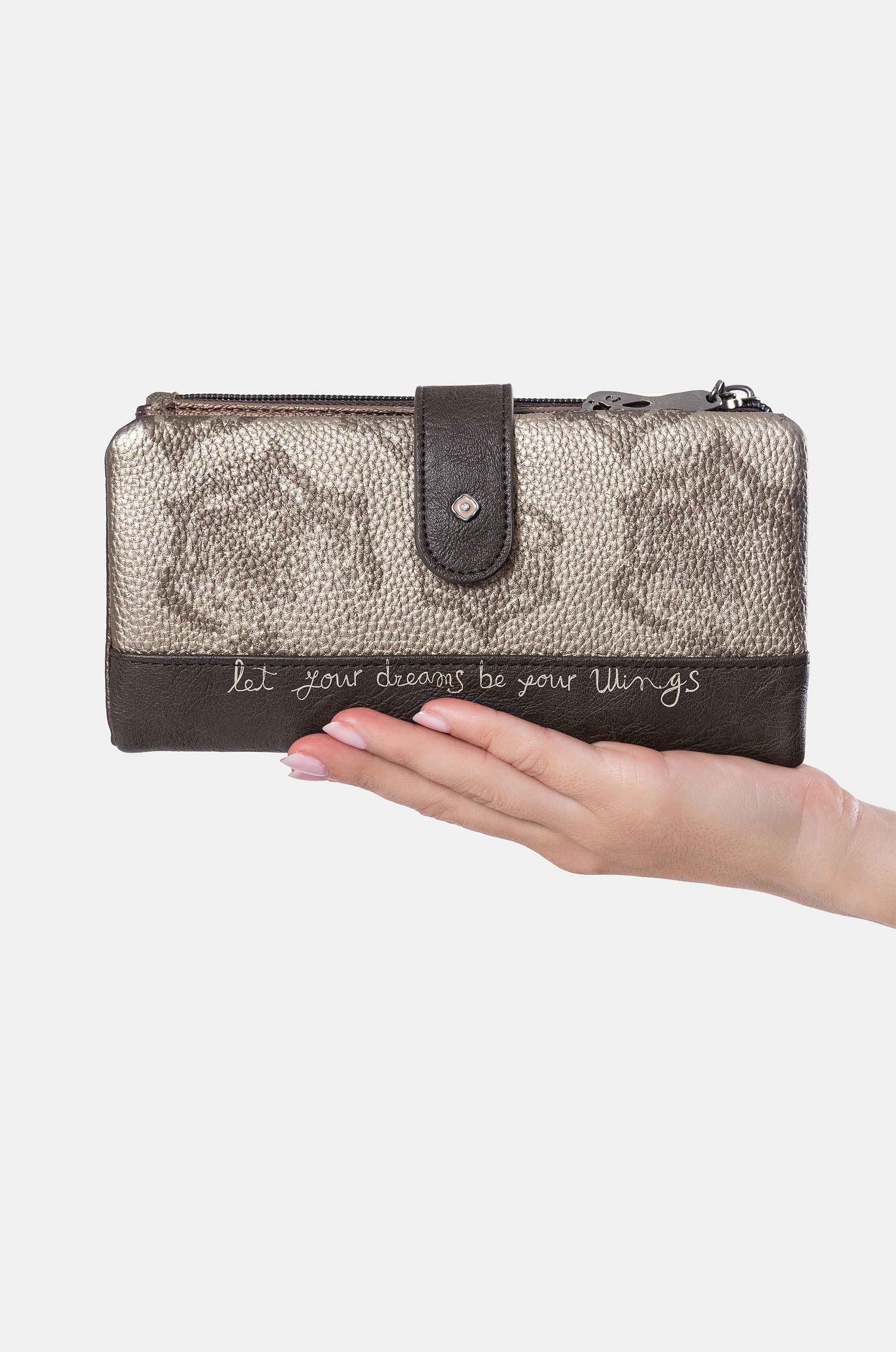 Billetero grande flexible RFID Real