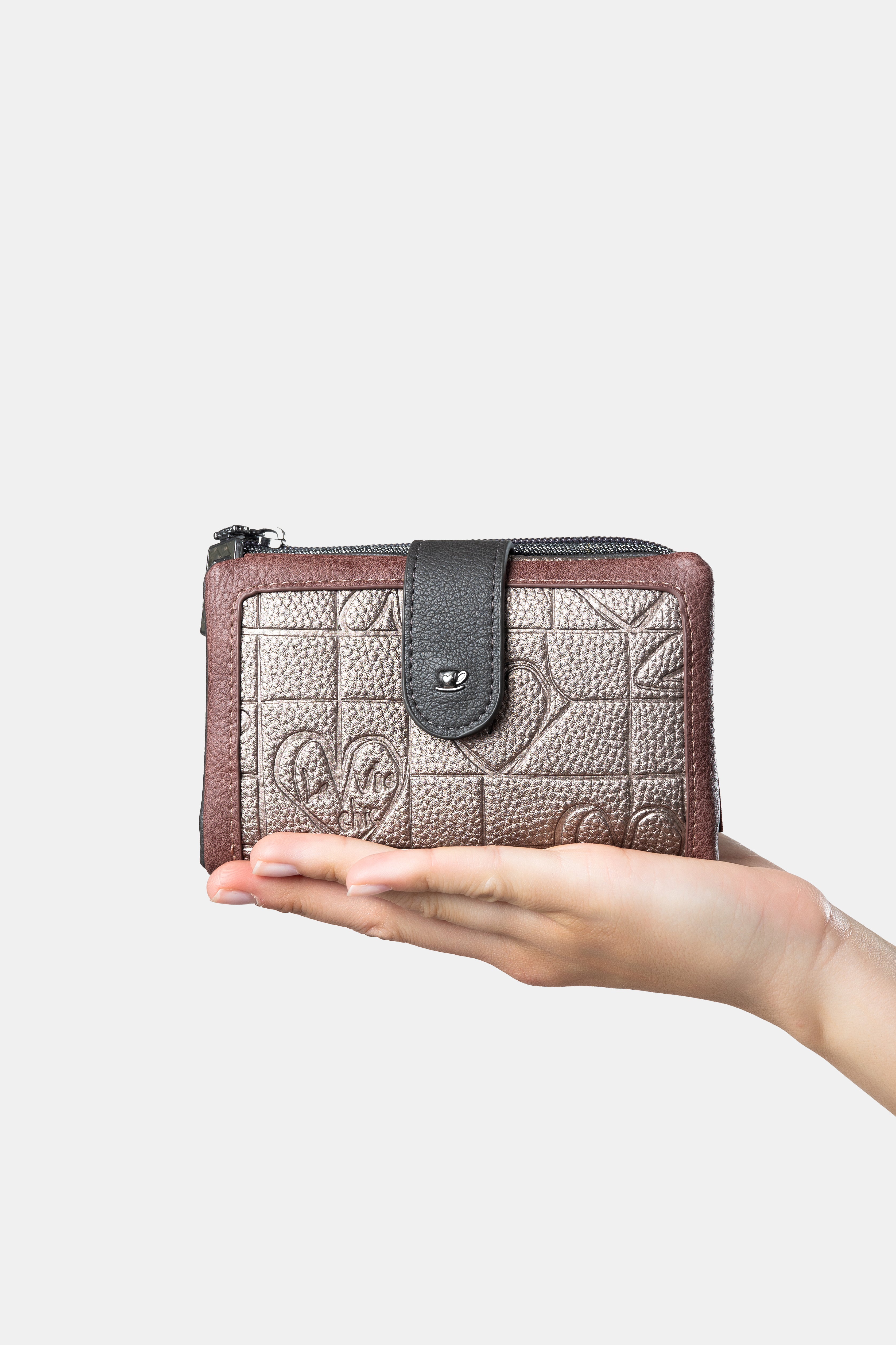 Billetero mediano flexible RFID Mademoiselle