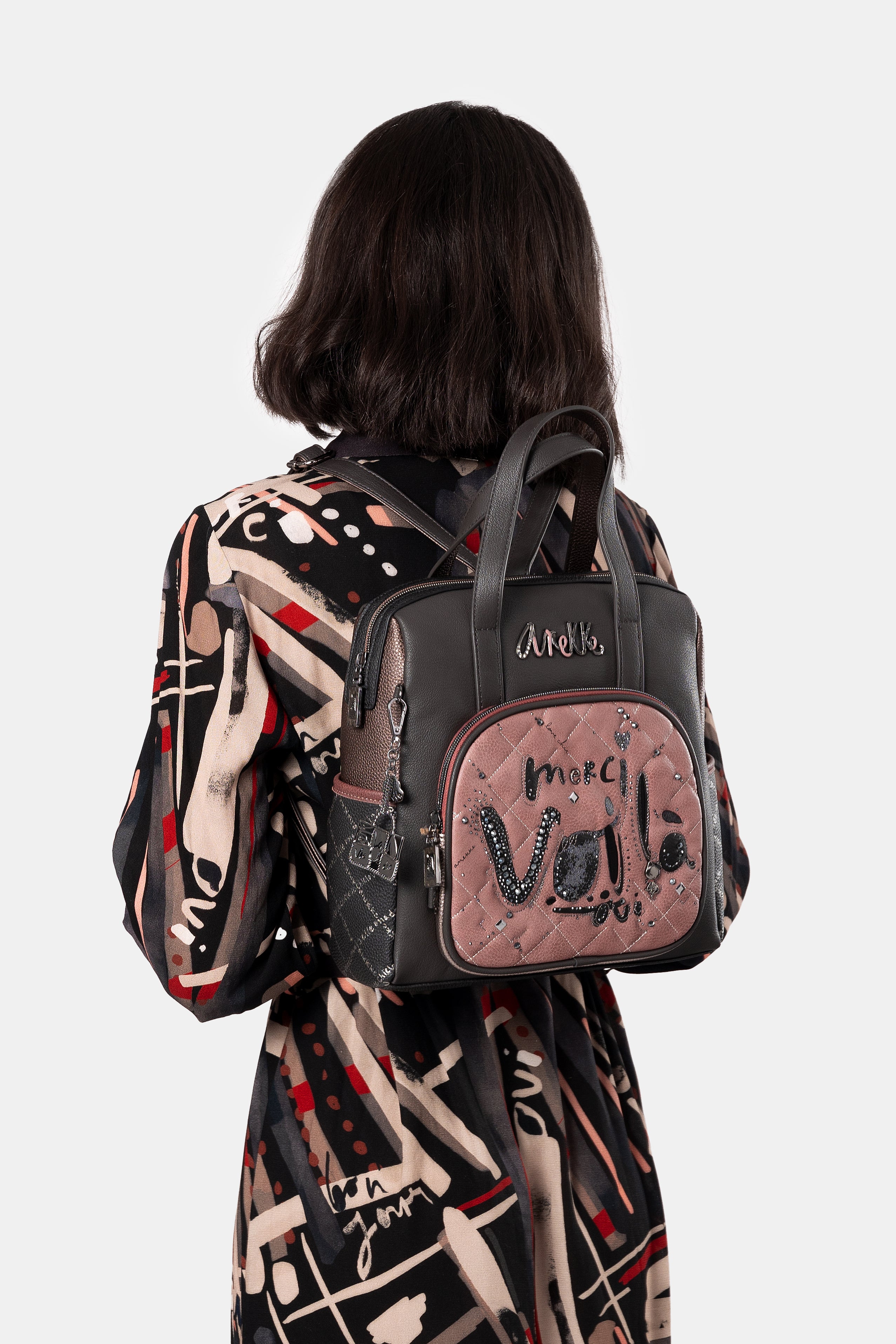 Mochila asa corta mediana Parisian