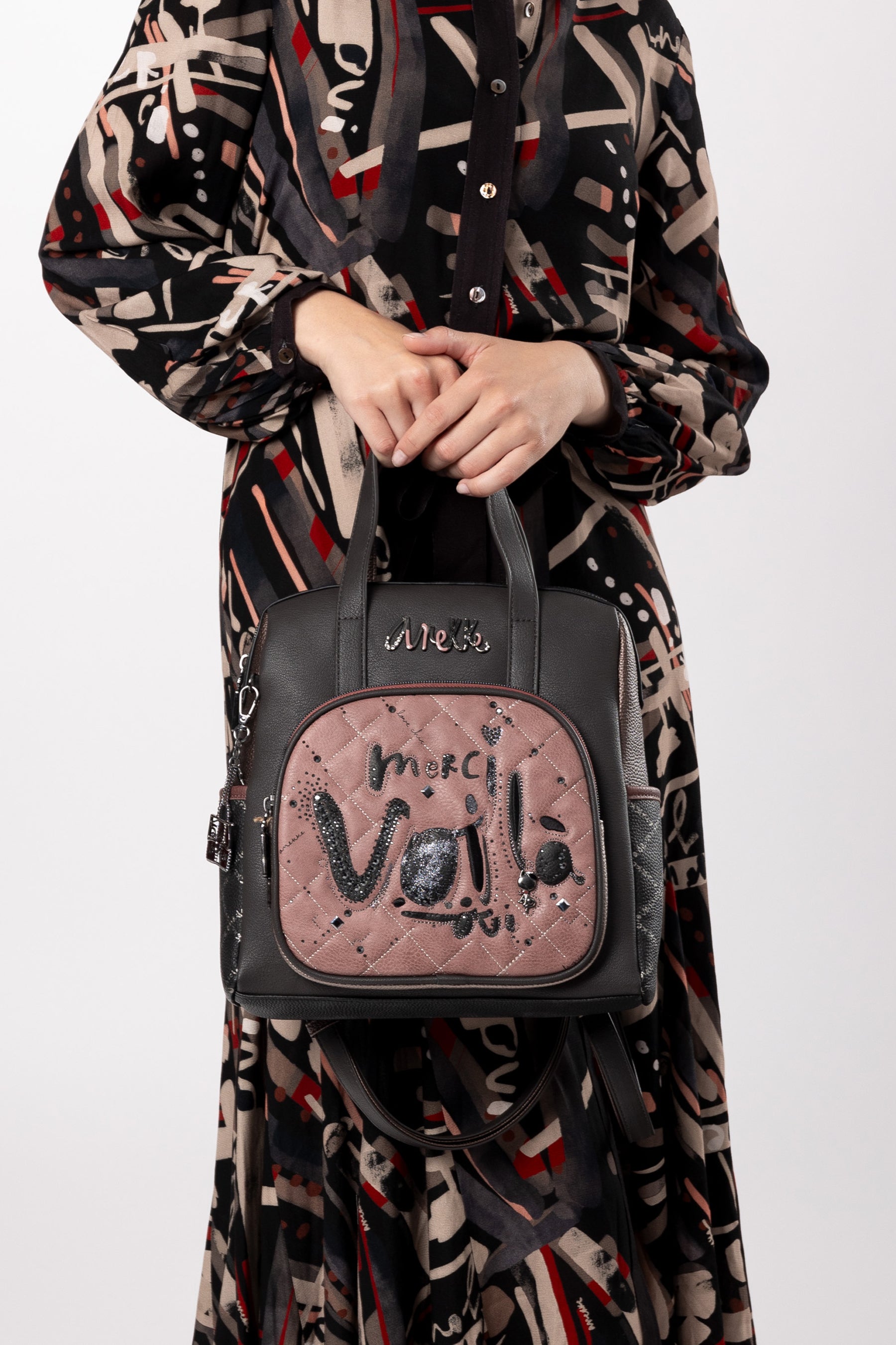 Mochila asa corta mediana Parisian