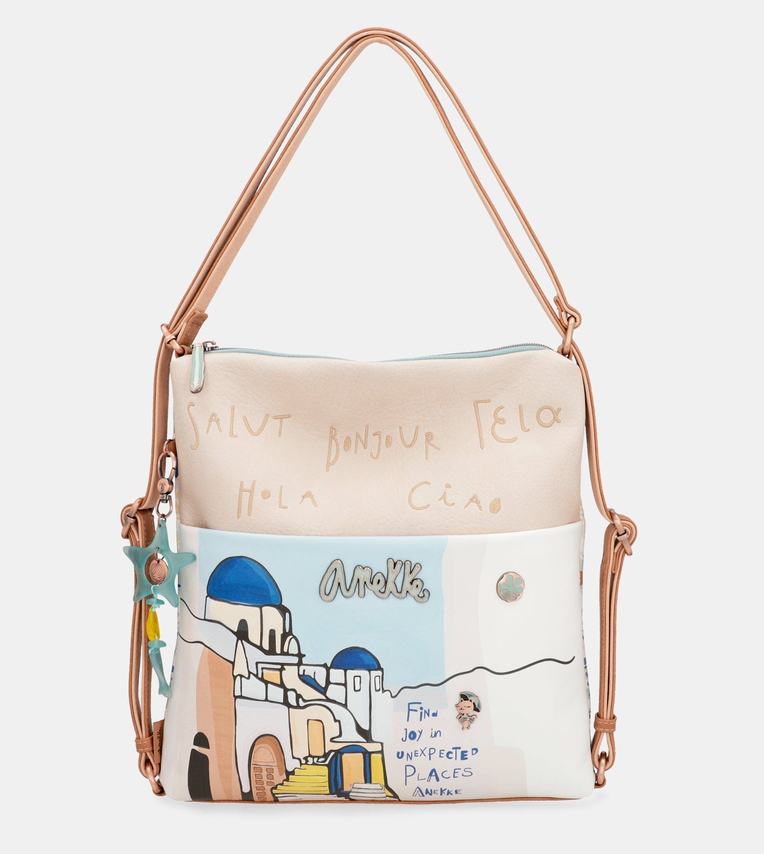 Bolso convertible en mochila Sunrise - Anekke