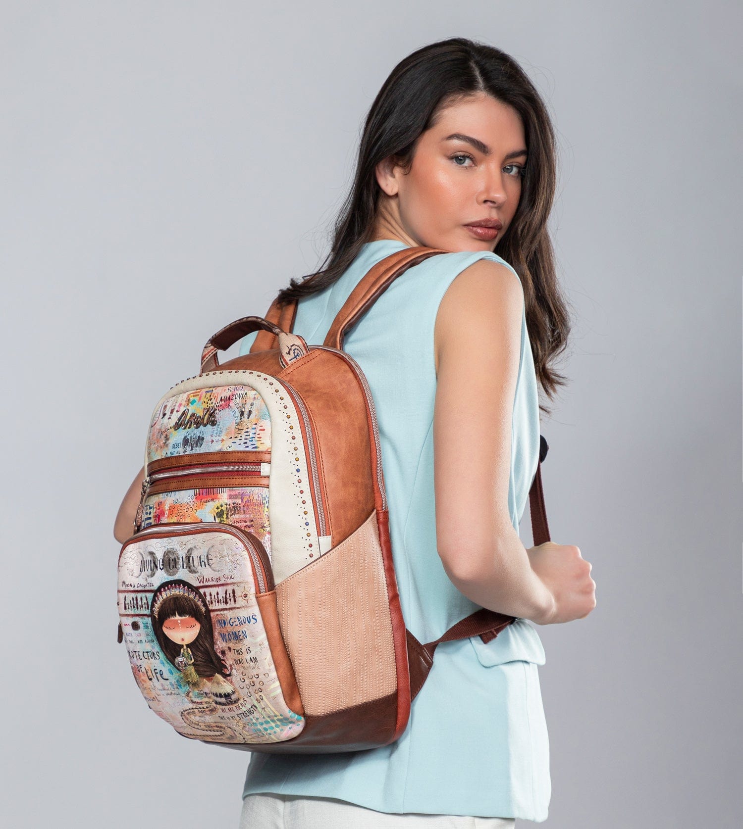 Mochila grande escolar Menire