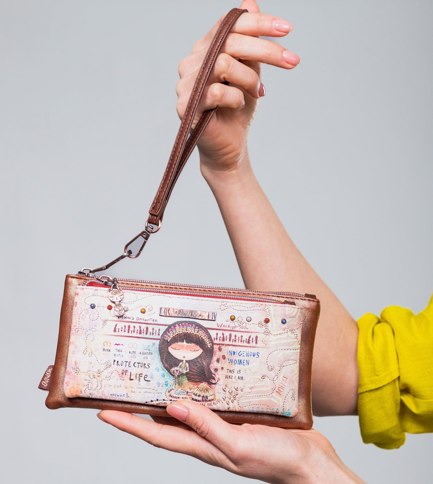 Billetero bolso de mano Menire