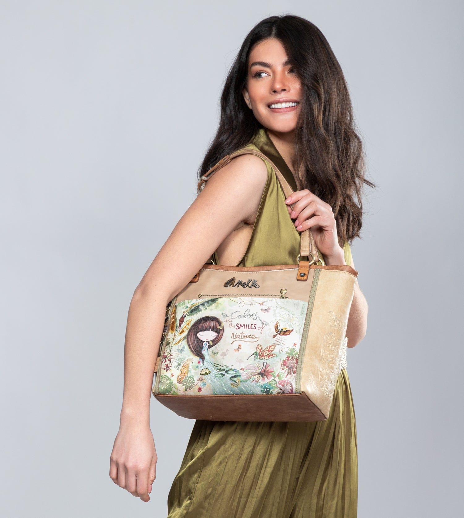 Bolso de hombro grande Amazonia
