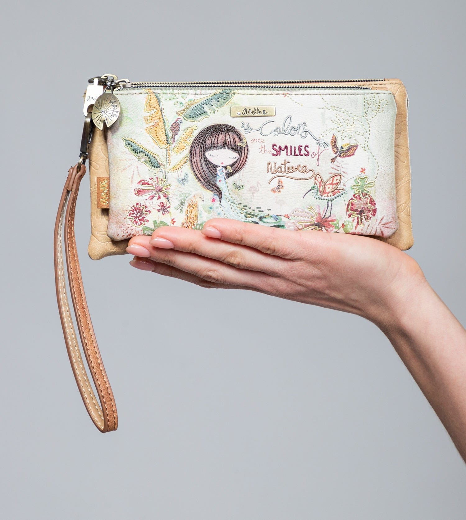 Billetero bolso de mano Amazonia