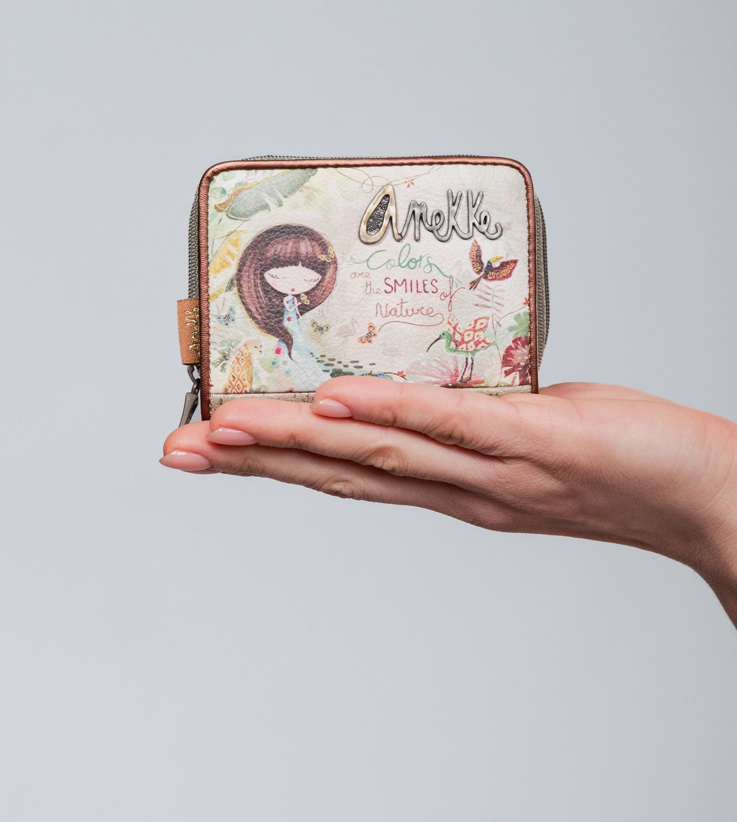 Billetero pequeño RFID Amazonia