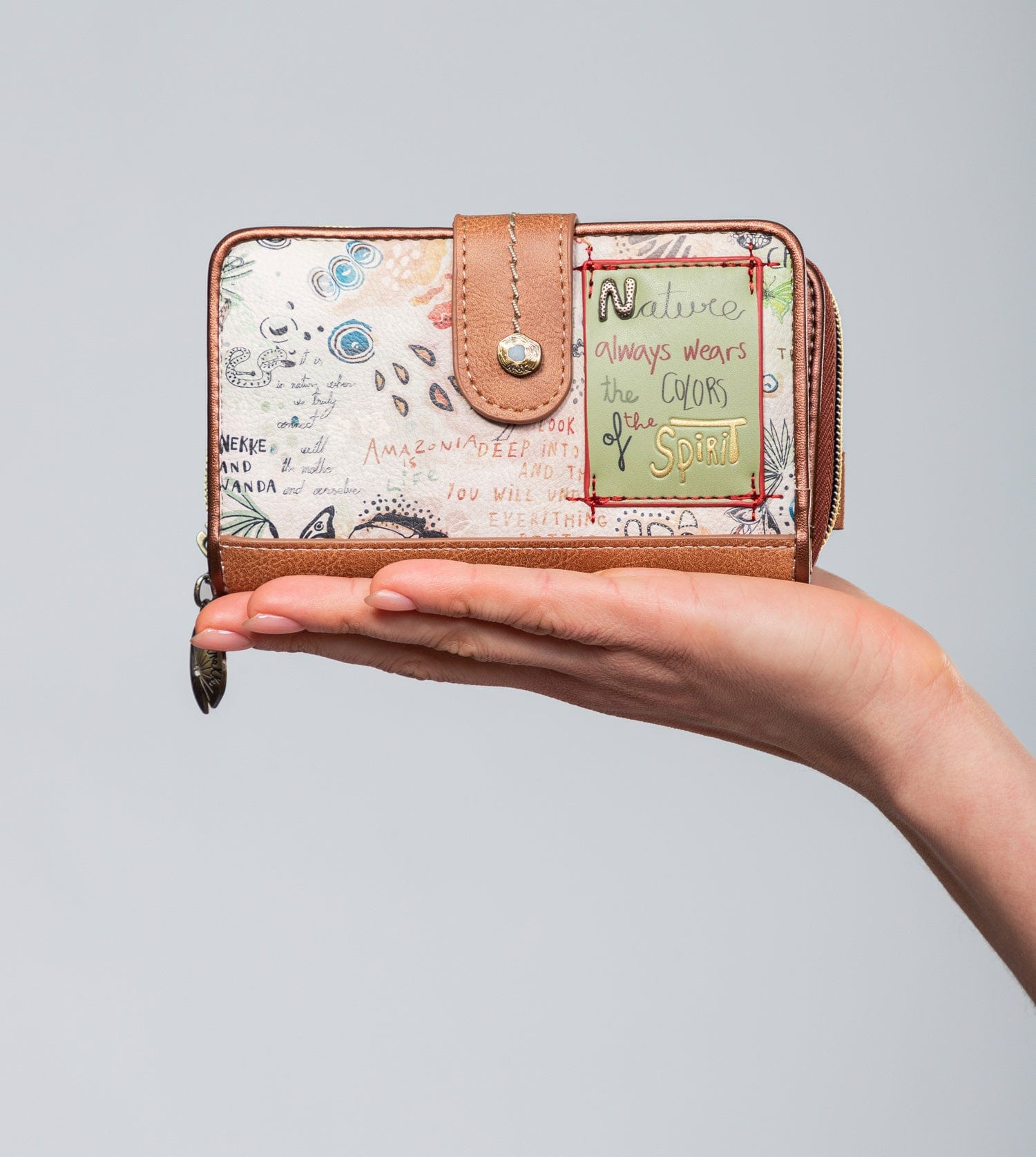 Billetero mediano RFID Butterfly