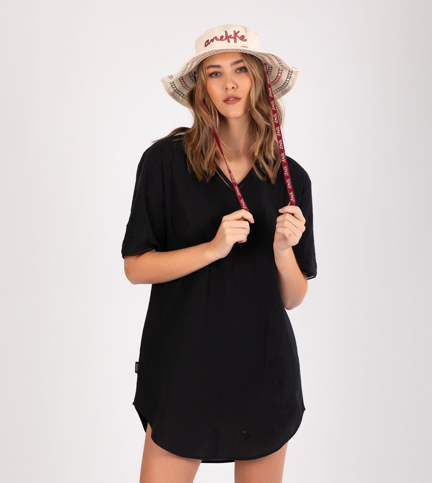Gorro pescador blanco